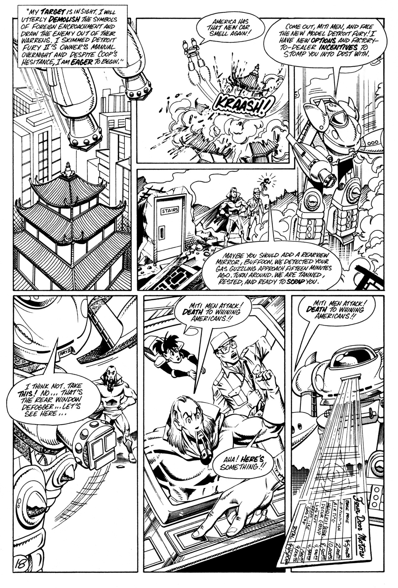 Read online Paul the Samurai (1992) comic -  Issue #2 - 20