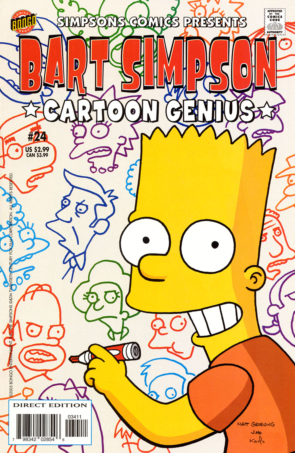 Read online Simpsons Comics Presents Bart Simpson comic -  Issue #24 - 1