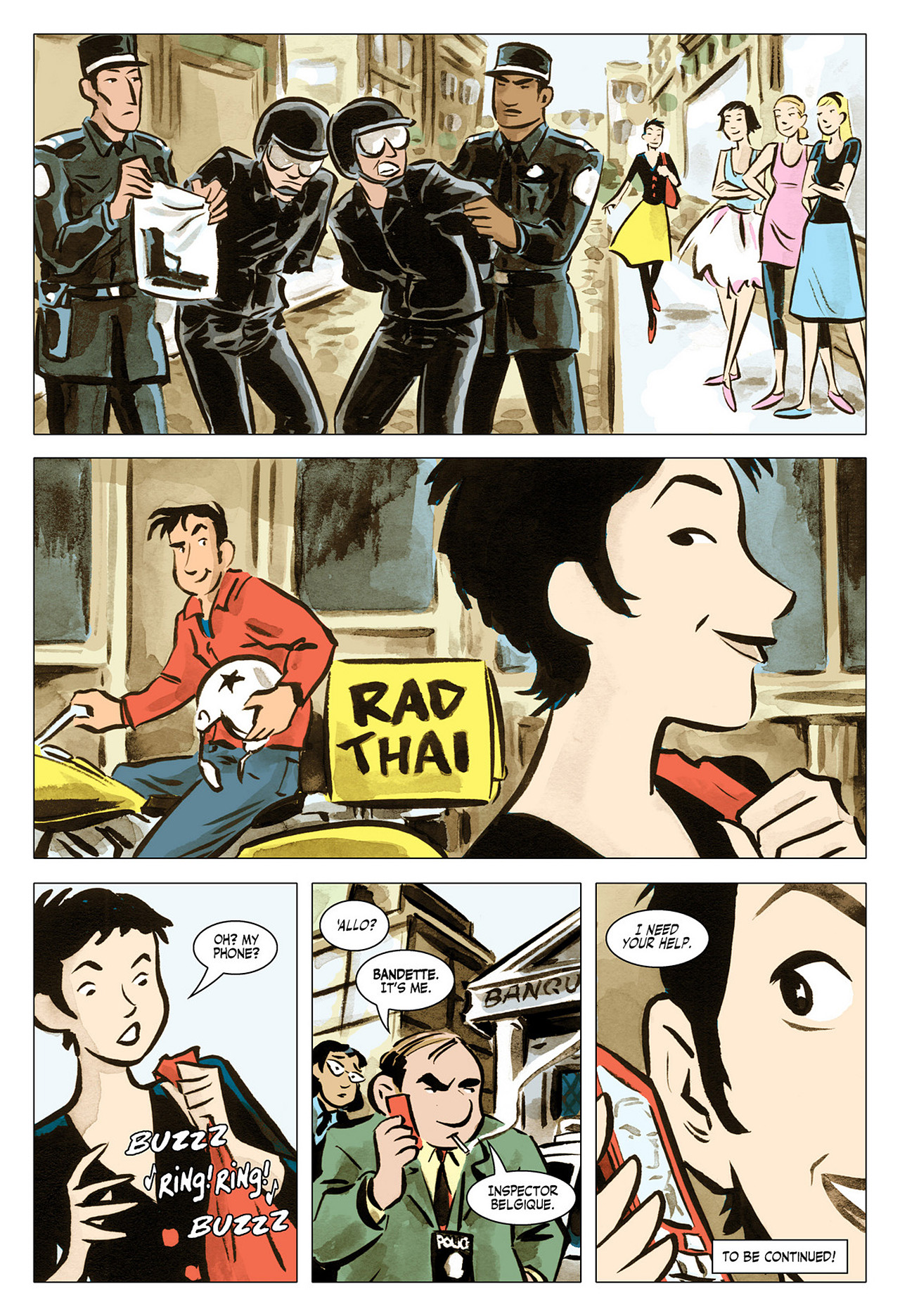 Read online Bandette (2012) comic -  Issue #1 - 15