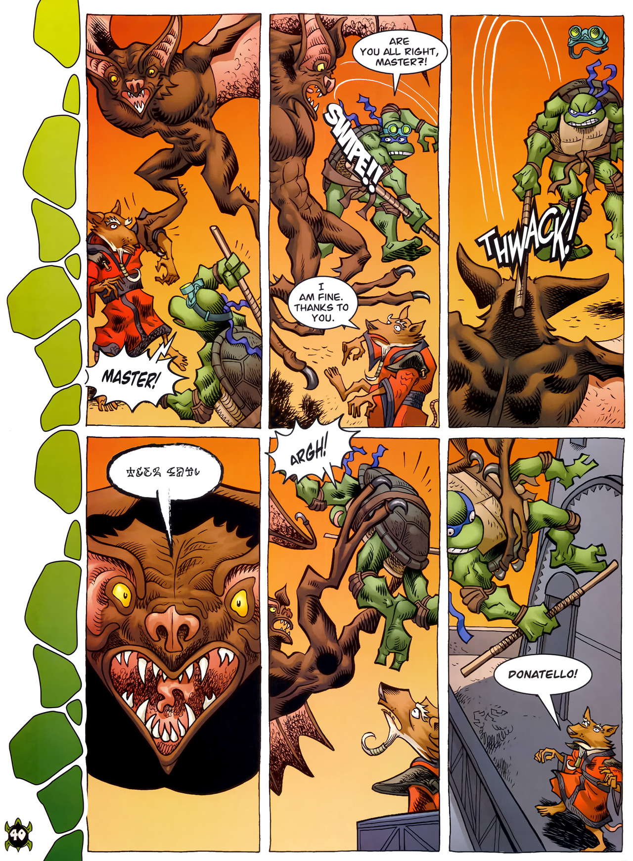 Read online Teenage Mutant Ninja Turtles Comic comic -  Issue #6 - 32