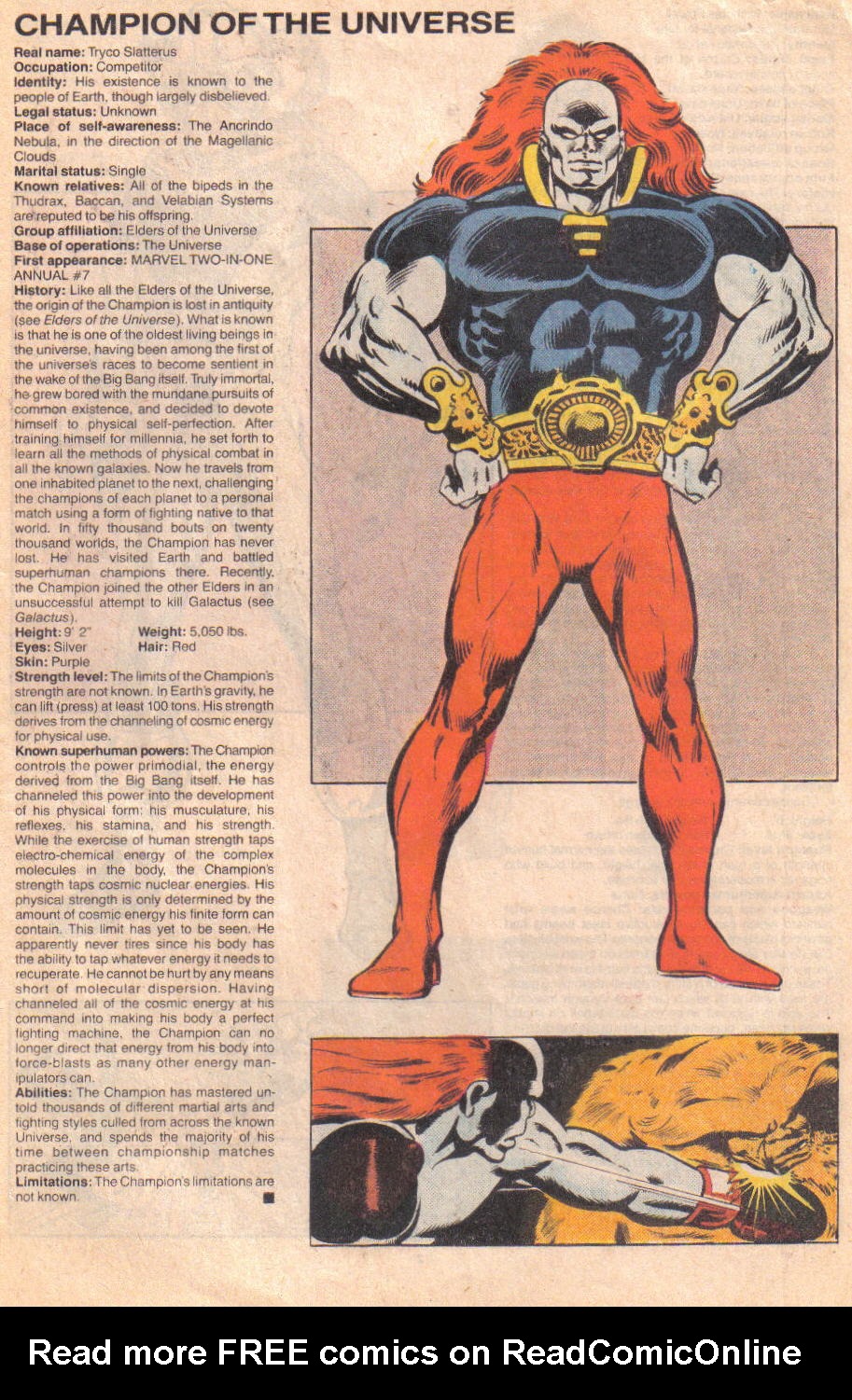 Read online The Official Handbook of the Marvel Universe: Update '89 comic -  Issue #2 - 2