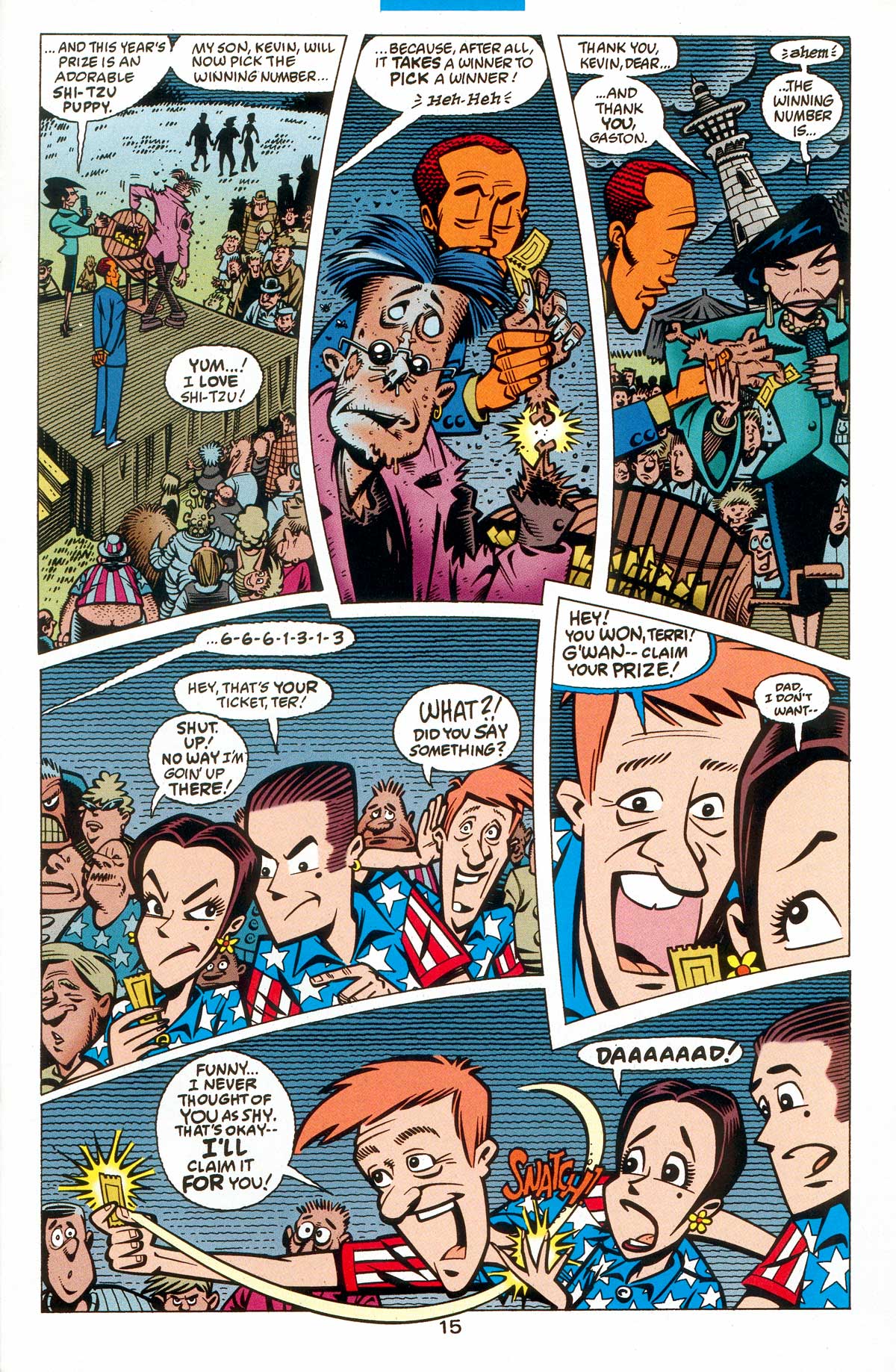 Read online Gross Point comic -  Issue #2 - 16