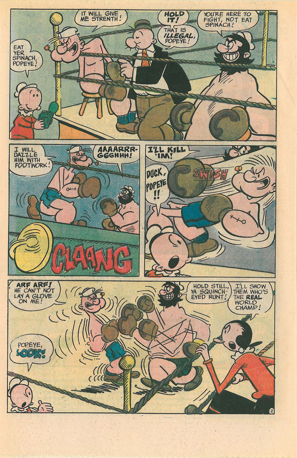 Read online Popeye (1948) comic -  Issue #120 - 4