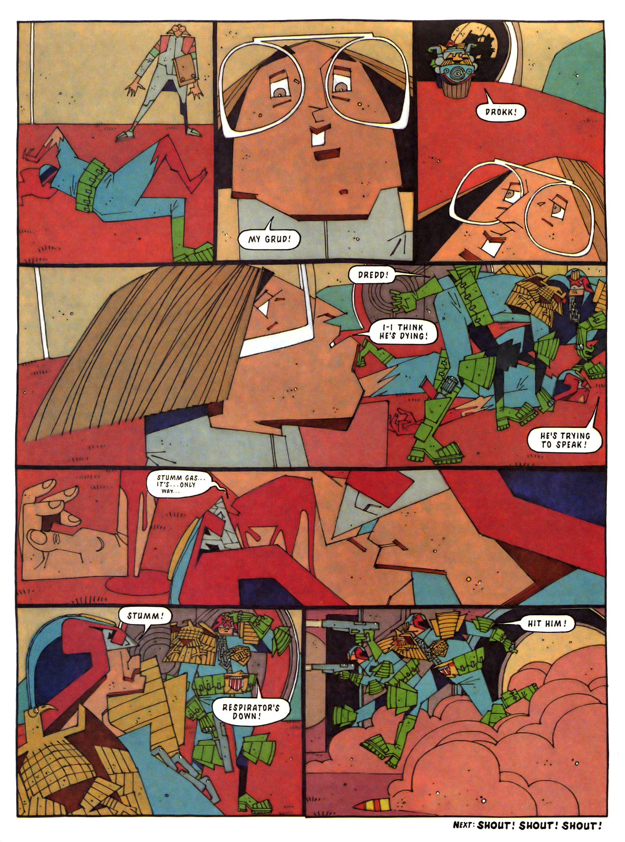 Read online Judge Dredd: The Megazine (vol. 2) comic -  Issue #54 - 12