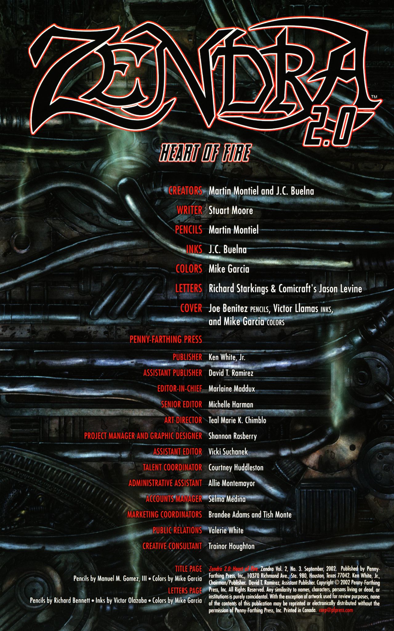 Read online Zendra (2002) comic -  Issue #3 - 4