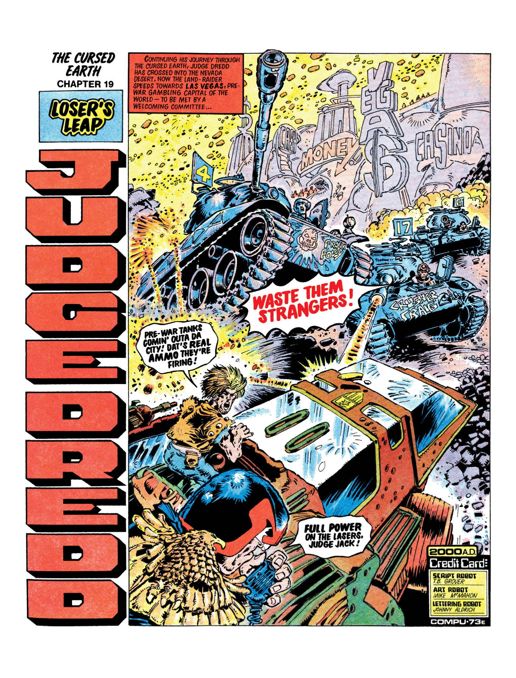 Read online Judge Dredd: The Cursed Earth Uncensored comic -  Issue # TPB - 125