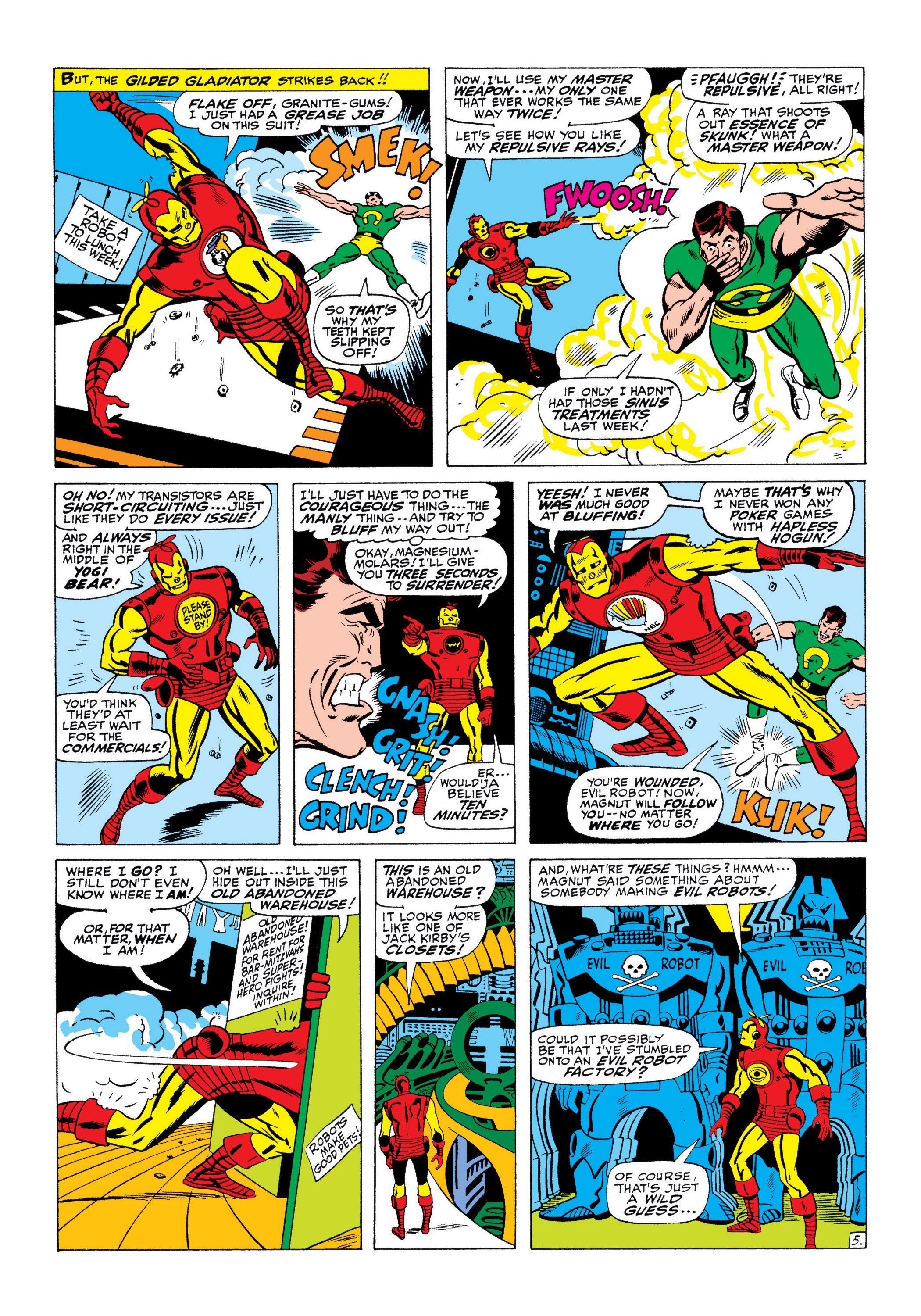 Read online Marvel Masterworks: The Invincible Iron Man comic -  Issue # TPB 5 (Part 3) - 64