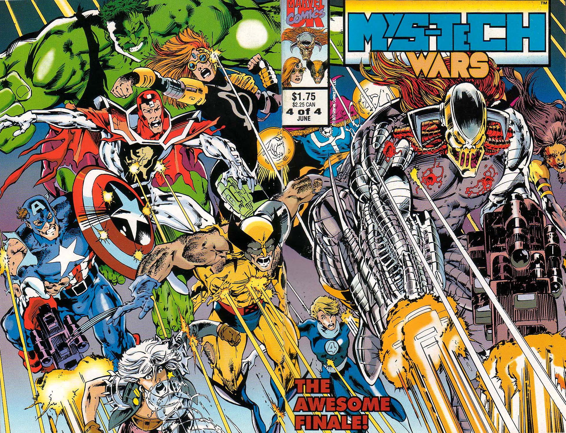 Read online Mys-Tech Wars comic -  Issue #4 - 1