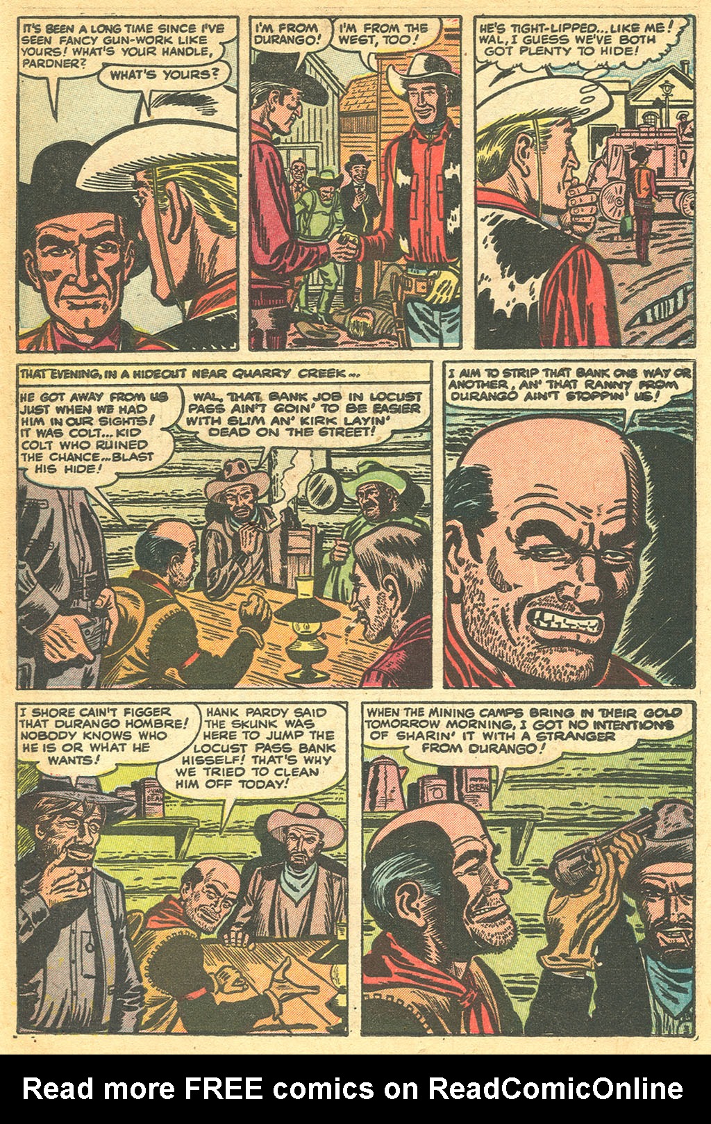 Read online Kid Colt Outlaw comic -  Issue #27 - 29