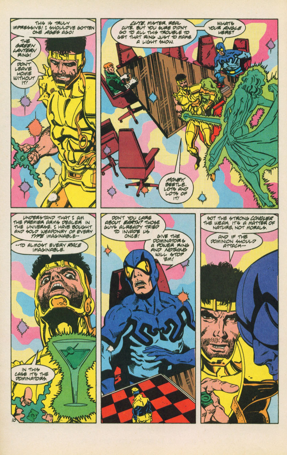 Read online Justice League America comic -  Issue #62 - 11