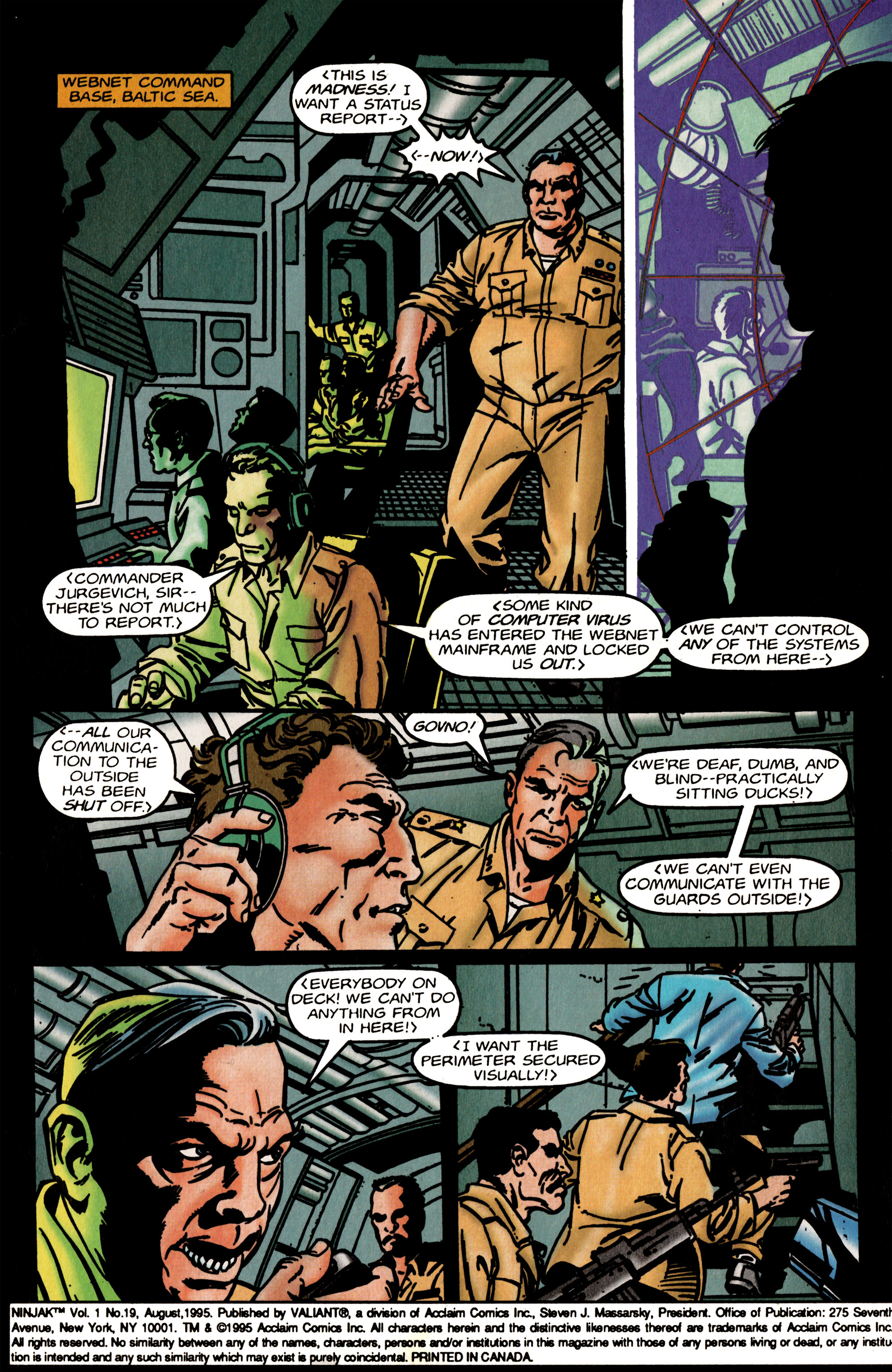 Read online Ninjak (1994) comic -  Issue #19 - 2