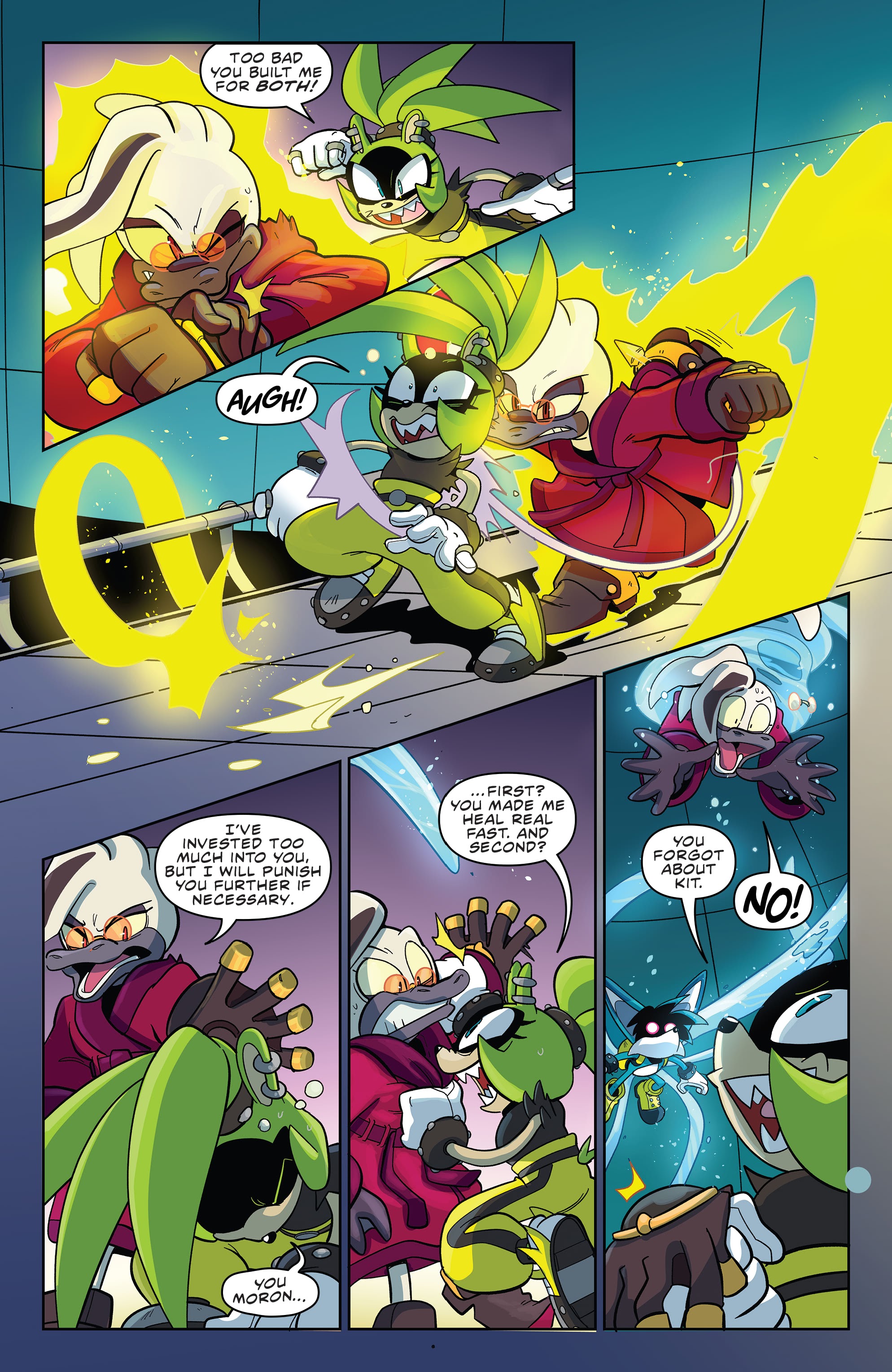 Read online Sonic the Hedgehog: Imposter Syndrome comic -  Issue #3 - 18