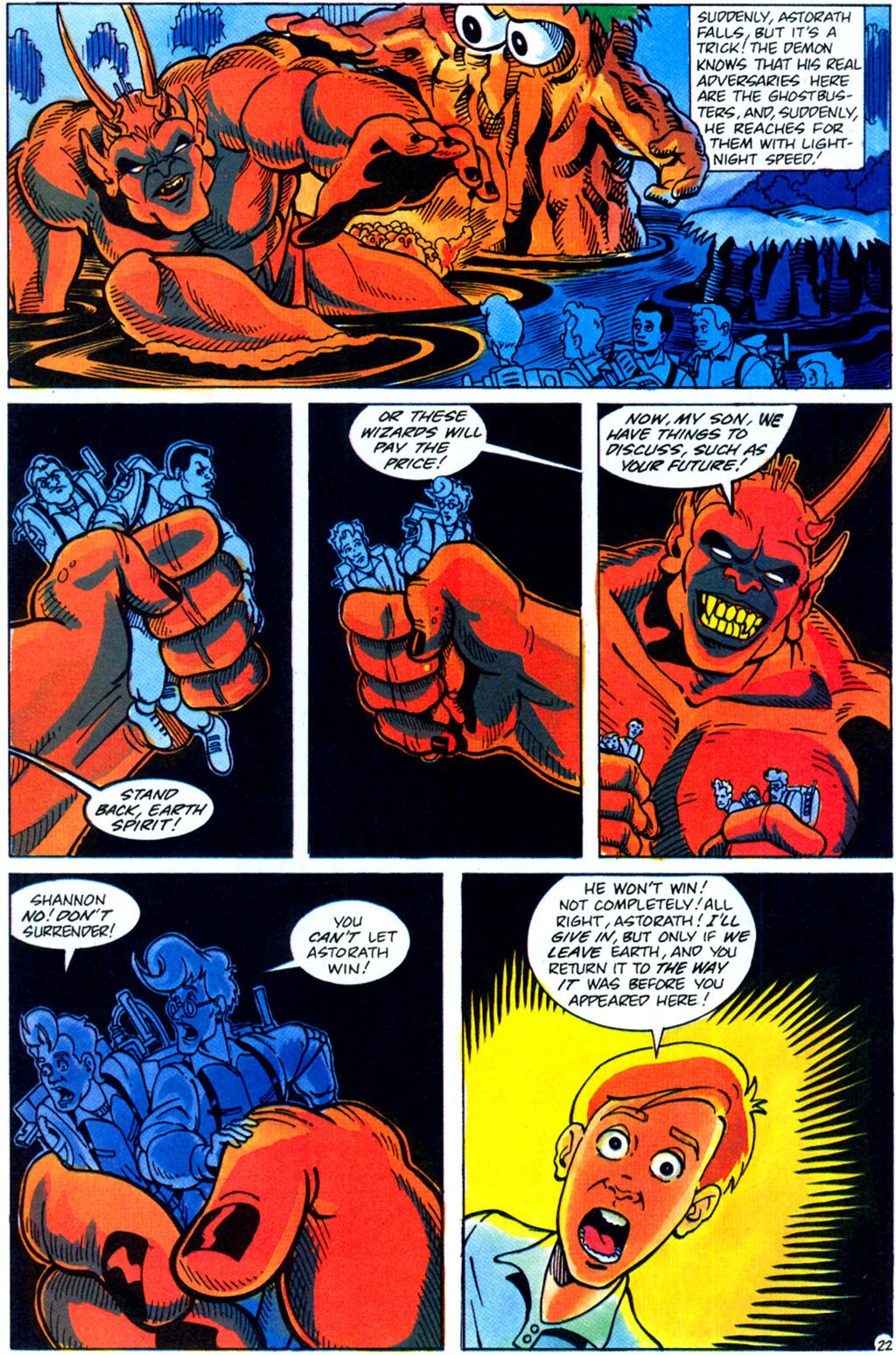 Read online Real Ghostbusters comic -  Issue #10 - 27