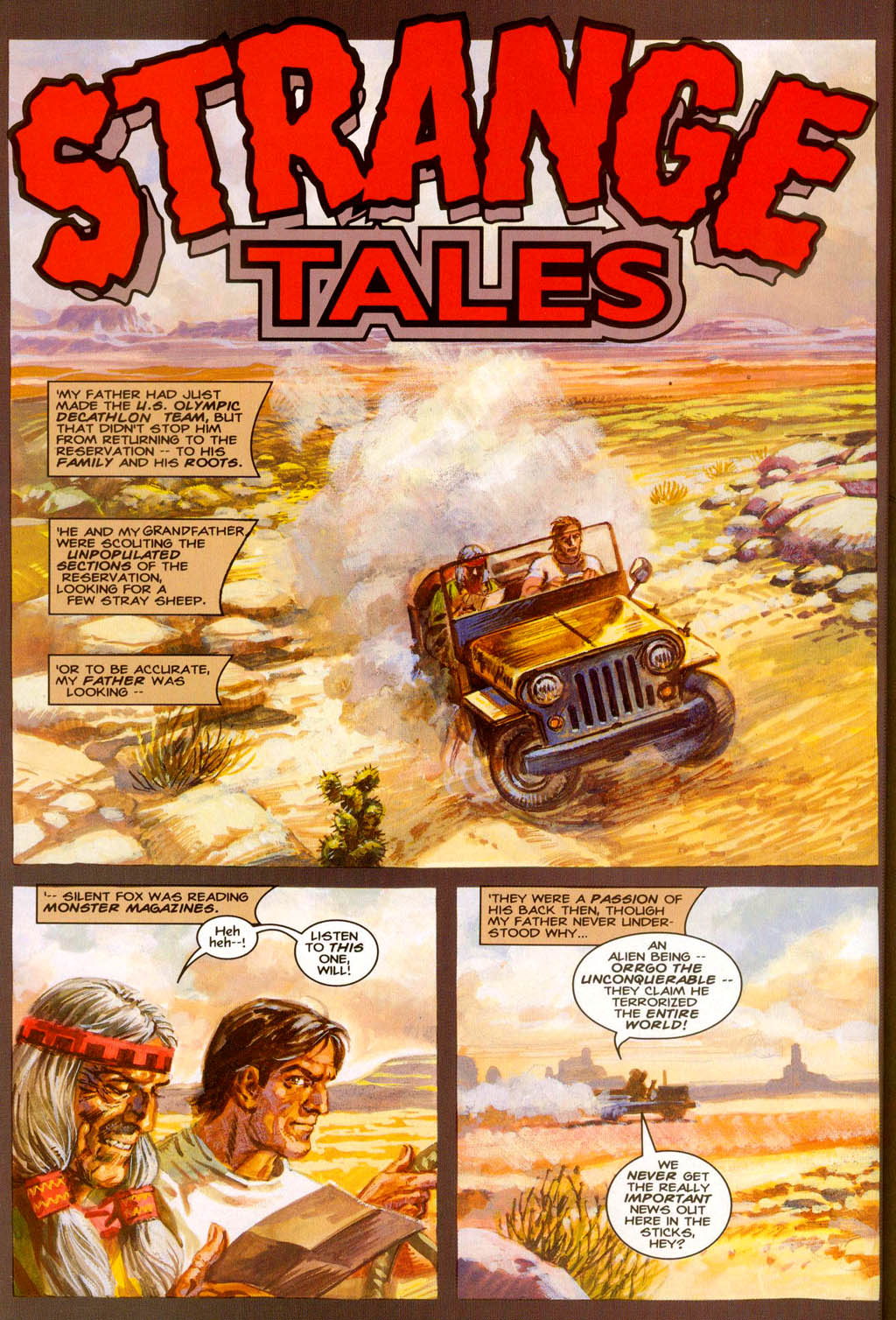 Read online Strange Tales (1994) comic -  Issue #1 - 38