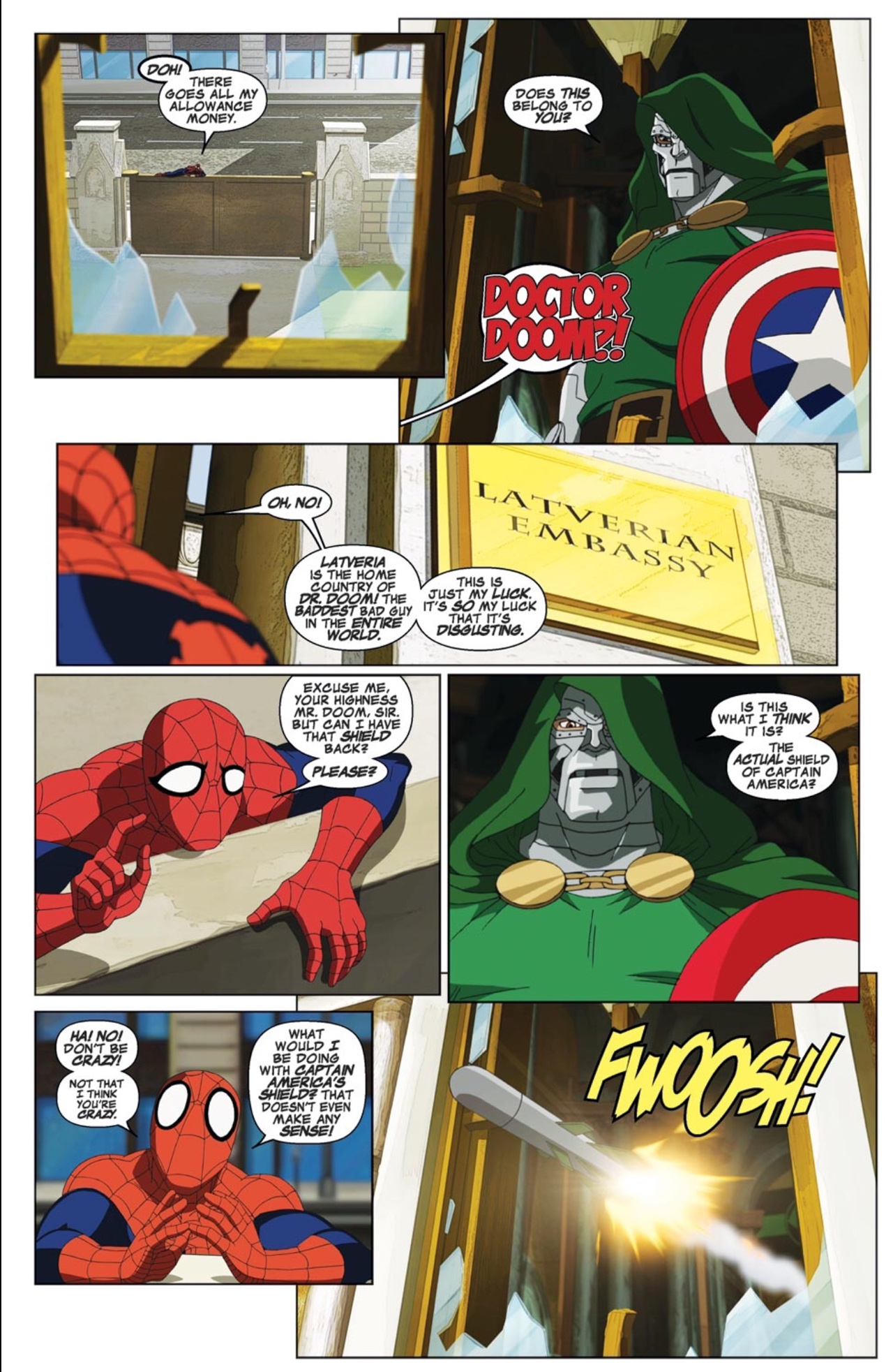 Read online Marvel Universe Ultimate Spider-Man: Web Warriors comic -  Issue #1 - 9