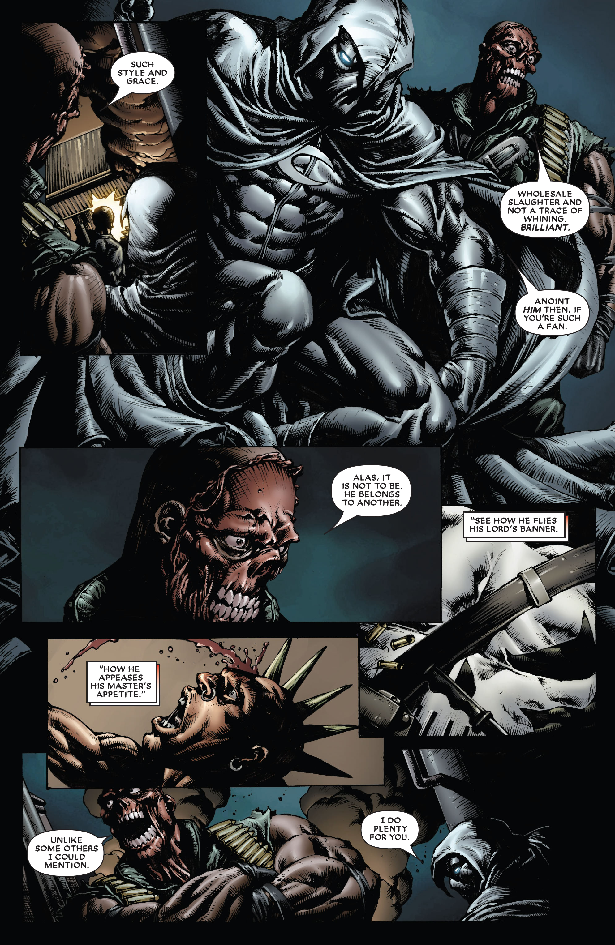 Read online Moon Knight by Huston, Benson & Hurwitz Omnibus comic -  Issue # TPB (Part 3) - 16
