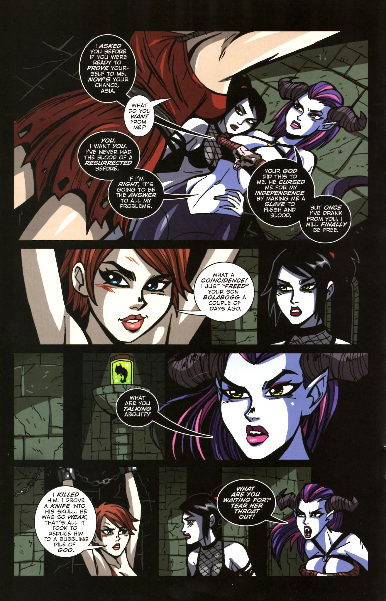 Read online [email protected]: The Witch Queen comic -  Issue #4 - 12