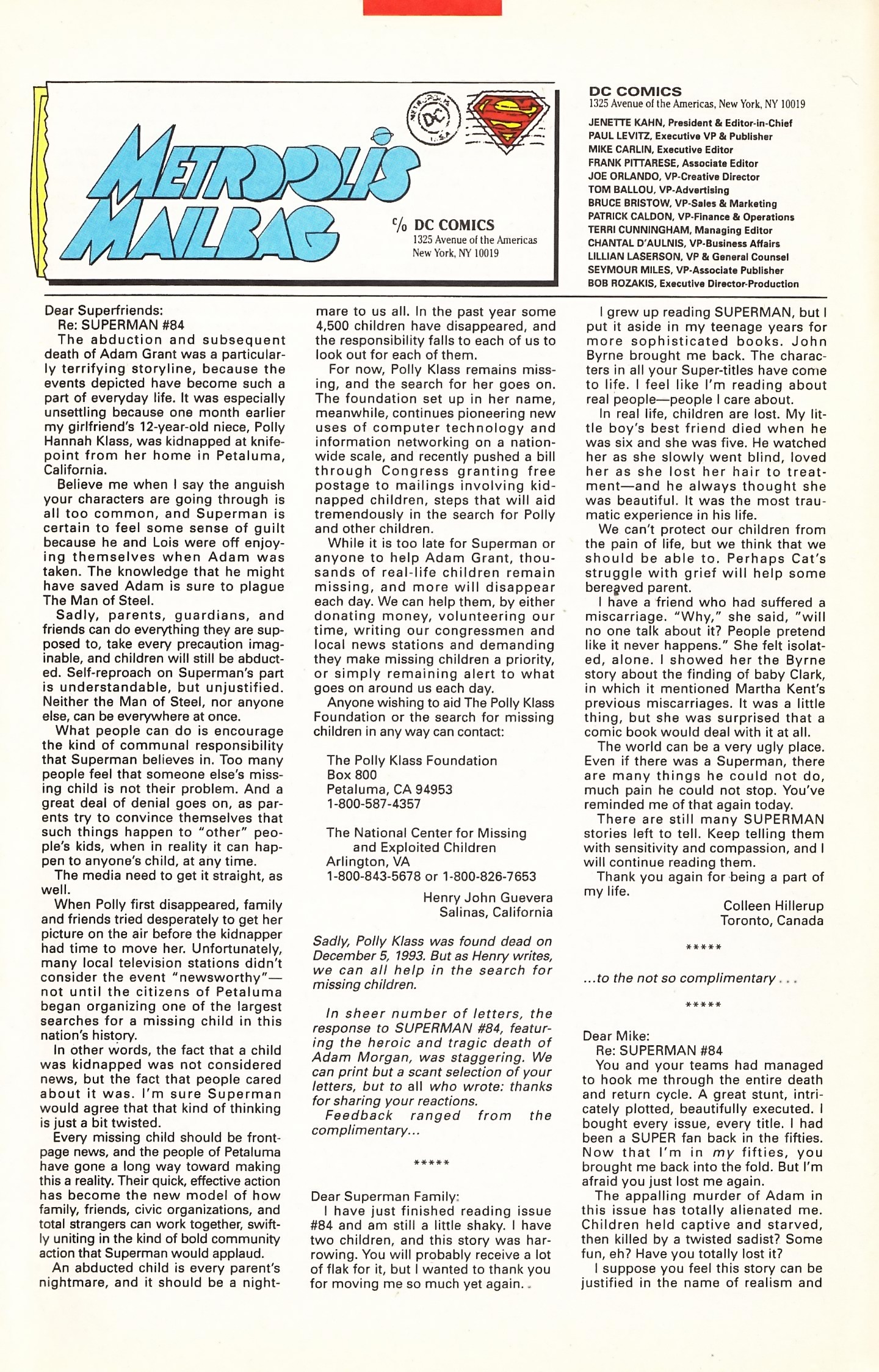 Read online Superman (1987) comic -  Issue #88 - 32