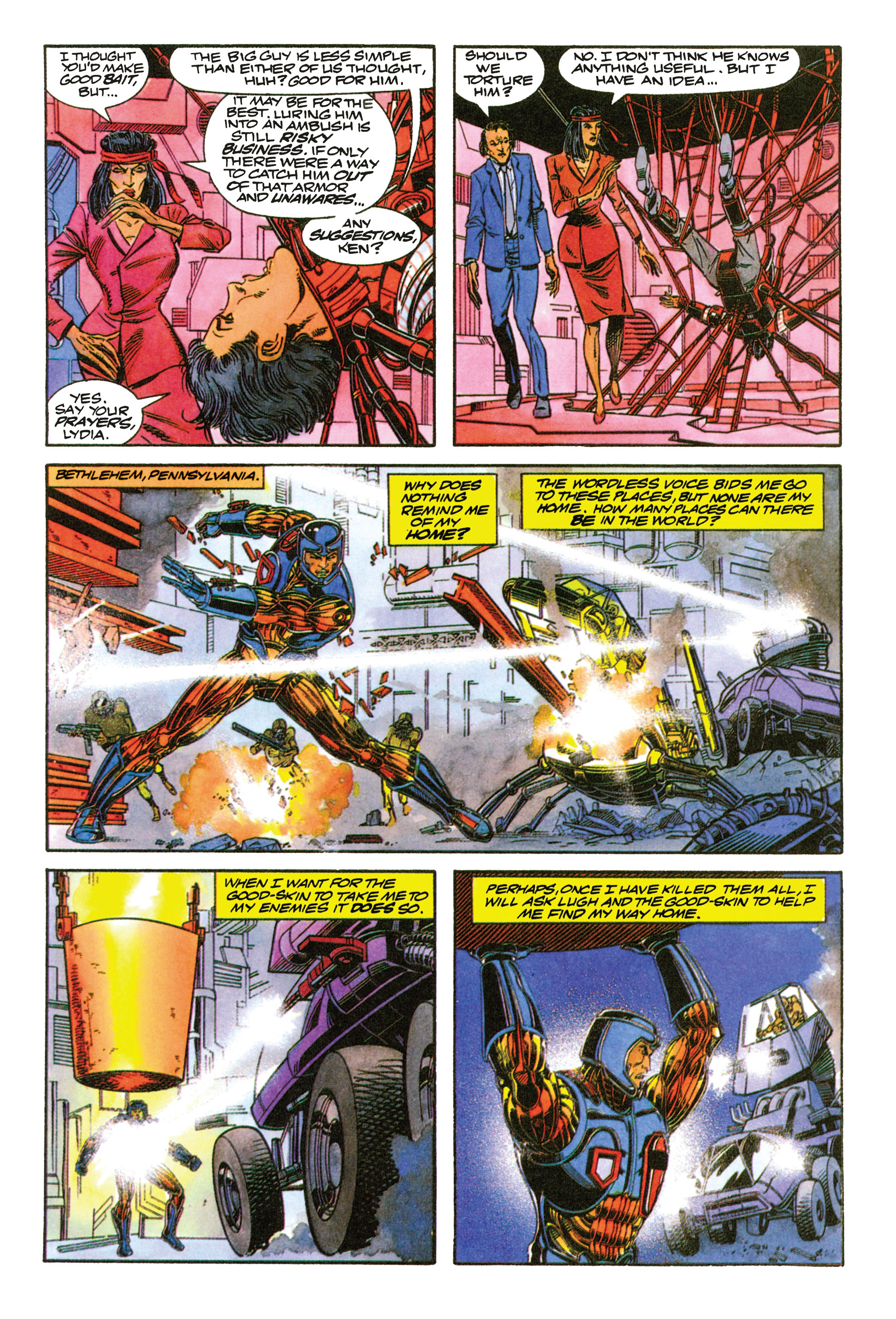 Read online Valiant Masters X-O Manowar: Into the Fire comic -  Issue # TPB (Part 1) - 73