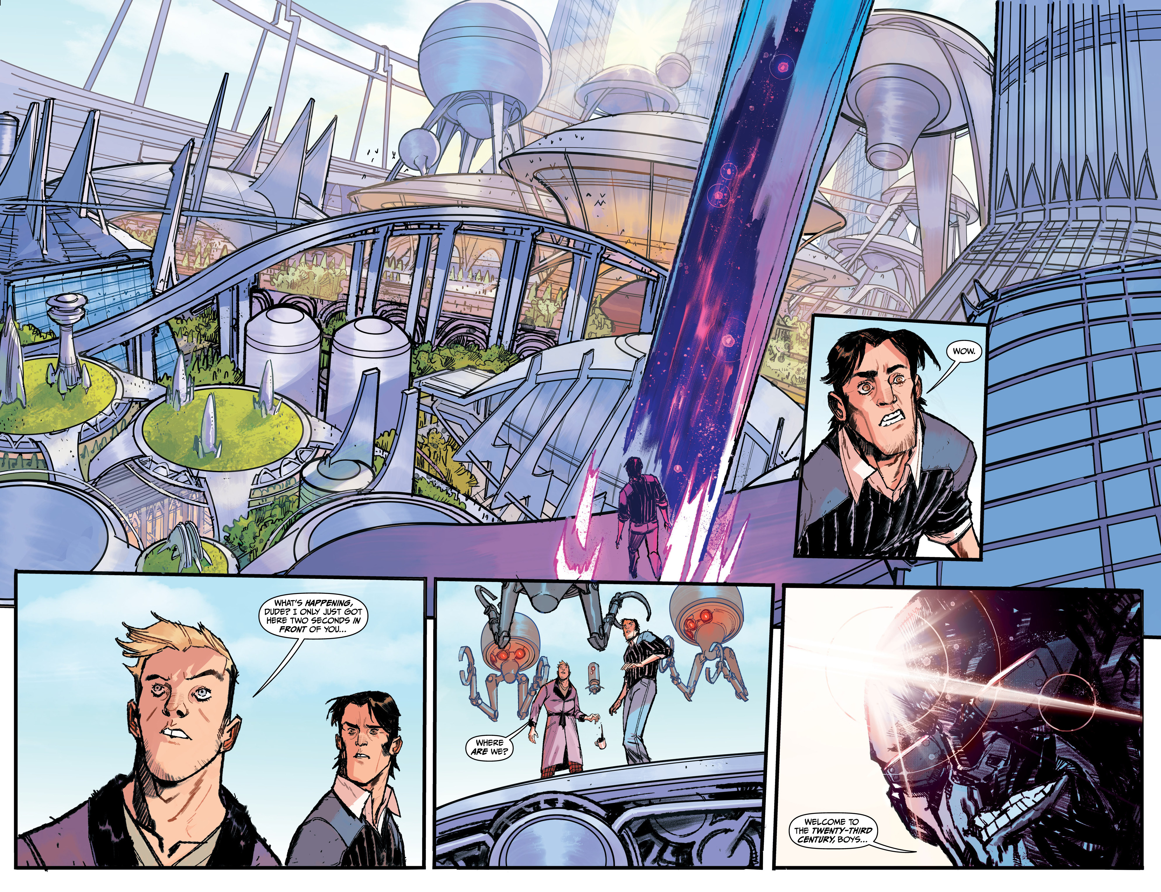 Read online Chrononauts: Futureshock comic -  Issue #1 - 26