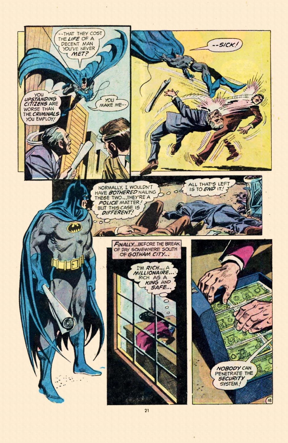 Read online Batman (1940) comic -  Issue #261 - 21