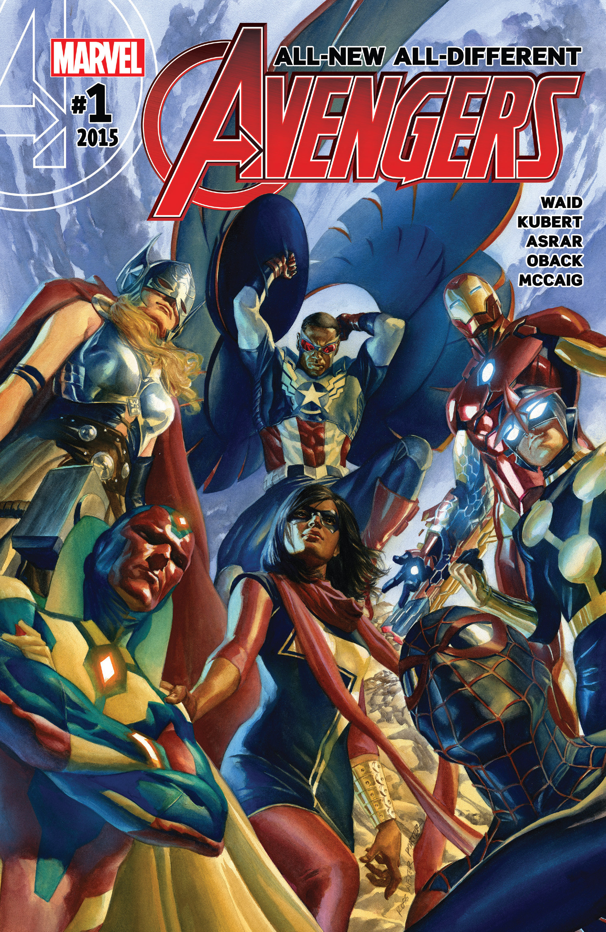 Read online All-New, All-Different Avengers comic -  Issue #1 - 1