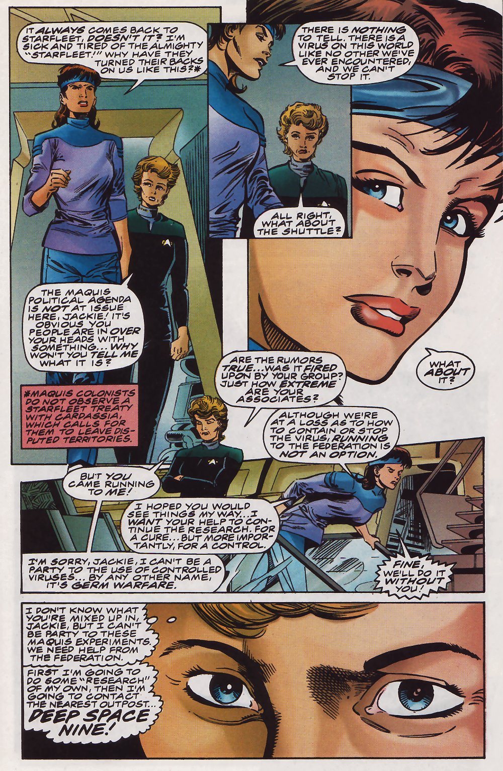 Read online Star Trek: Deep Space Nine (1996) comic -  Issue #3 - 8