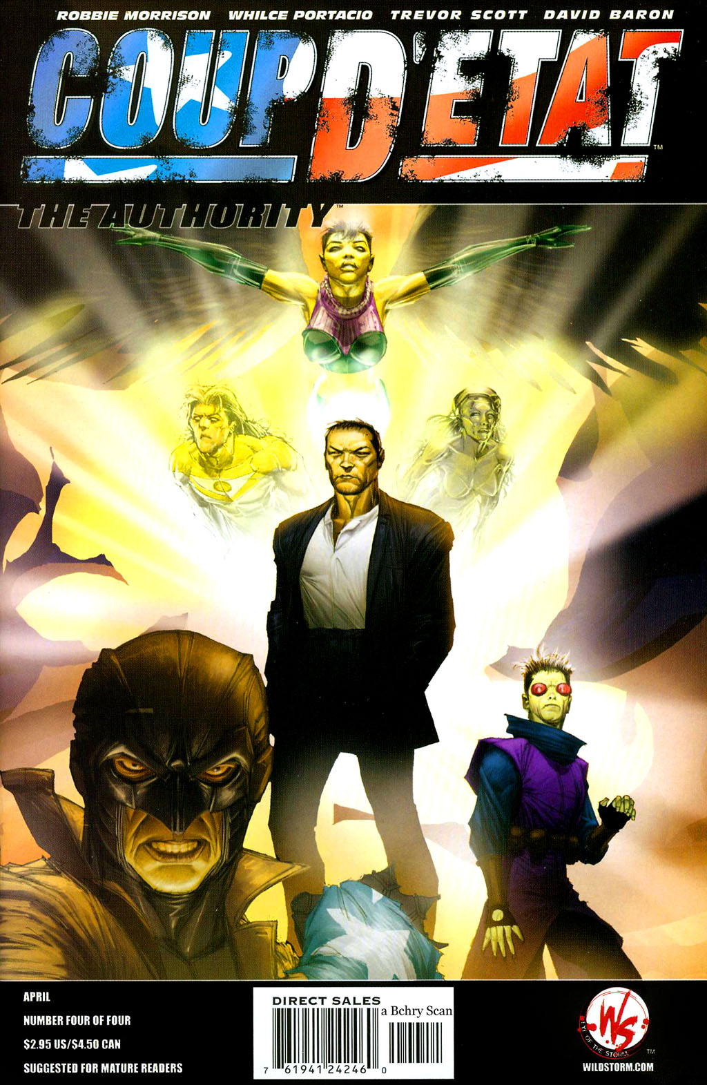 Read online Coup D'Etat comic -  Issue #4 - 1