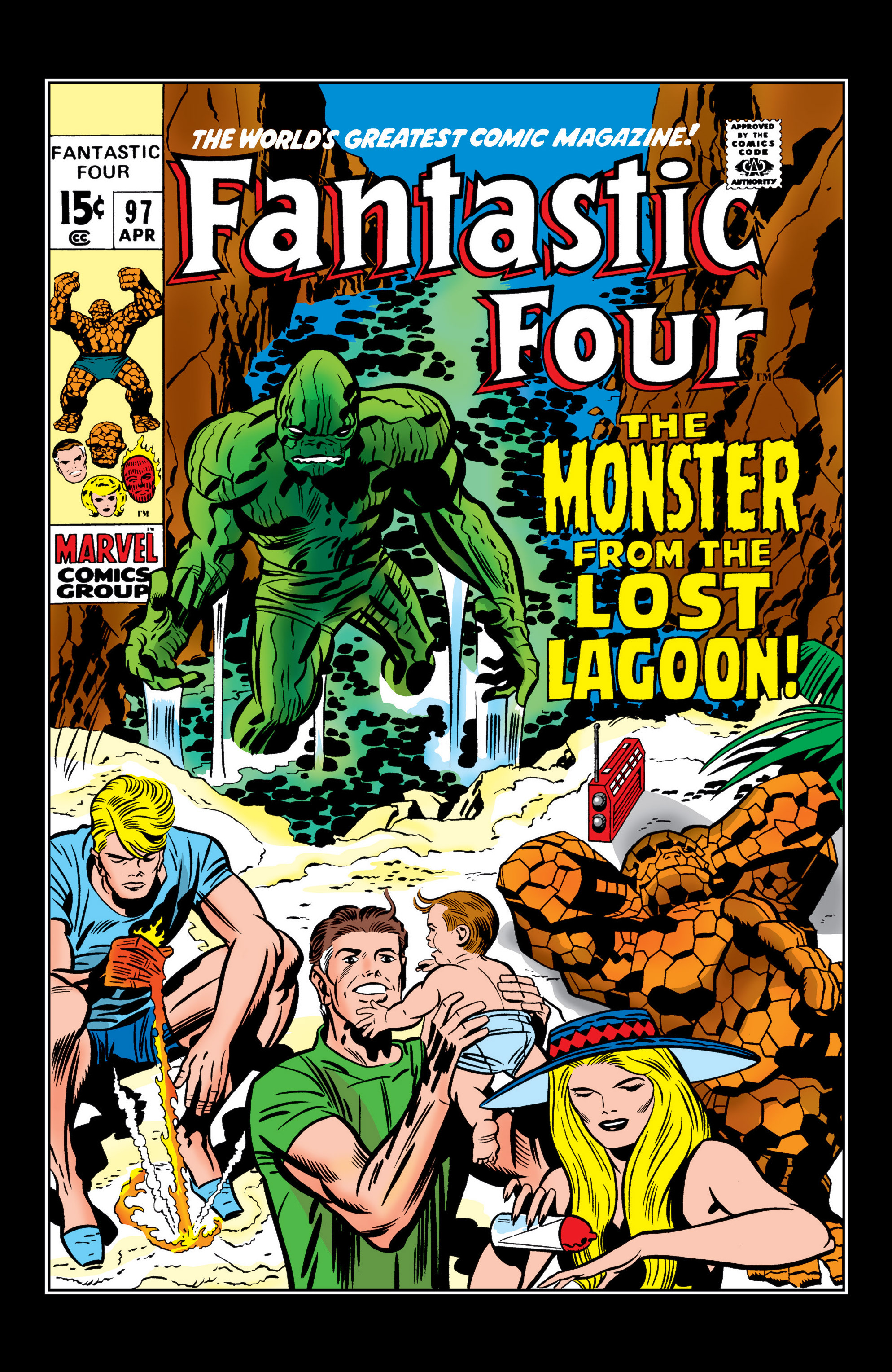 Read online Marvel Masterworks: The Fantastic Four comic -  Issue # TPB 10 (Part 1) - 71