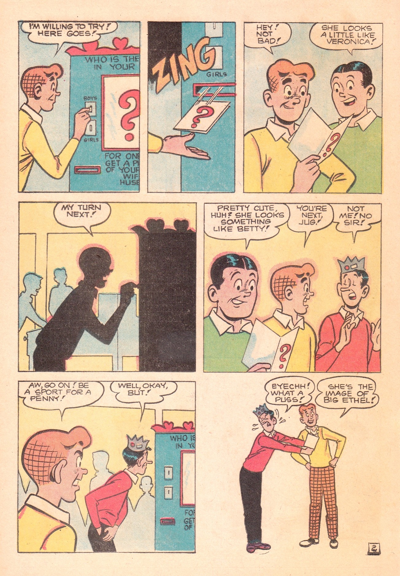 Read online Archie's Pal Jughead comic -  Issue #108 - 4