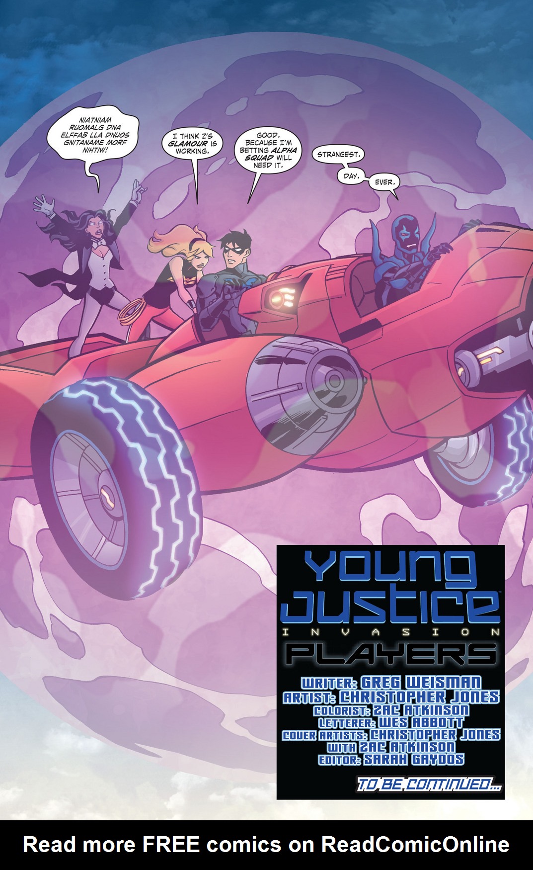 Read online Young Justice (2011) comic -  Issue #22 - 21