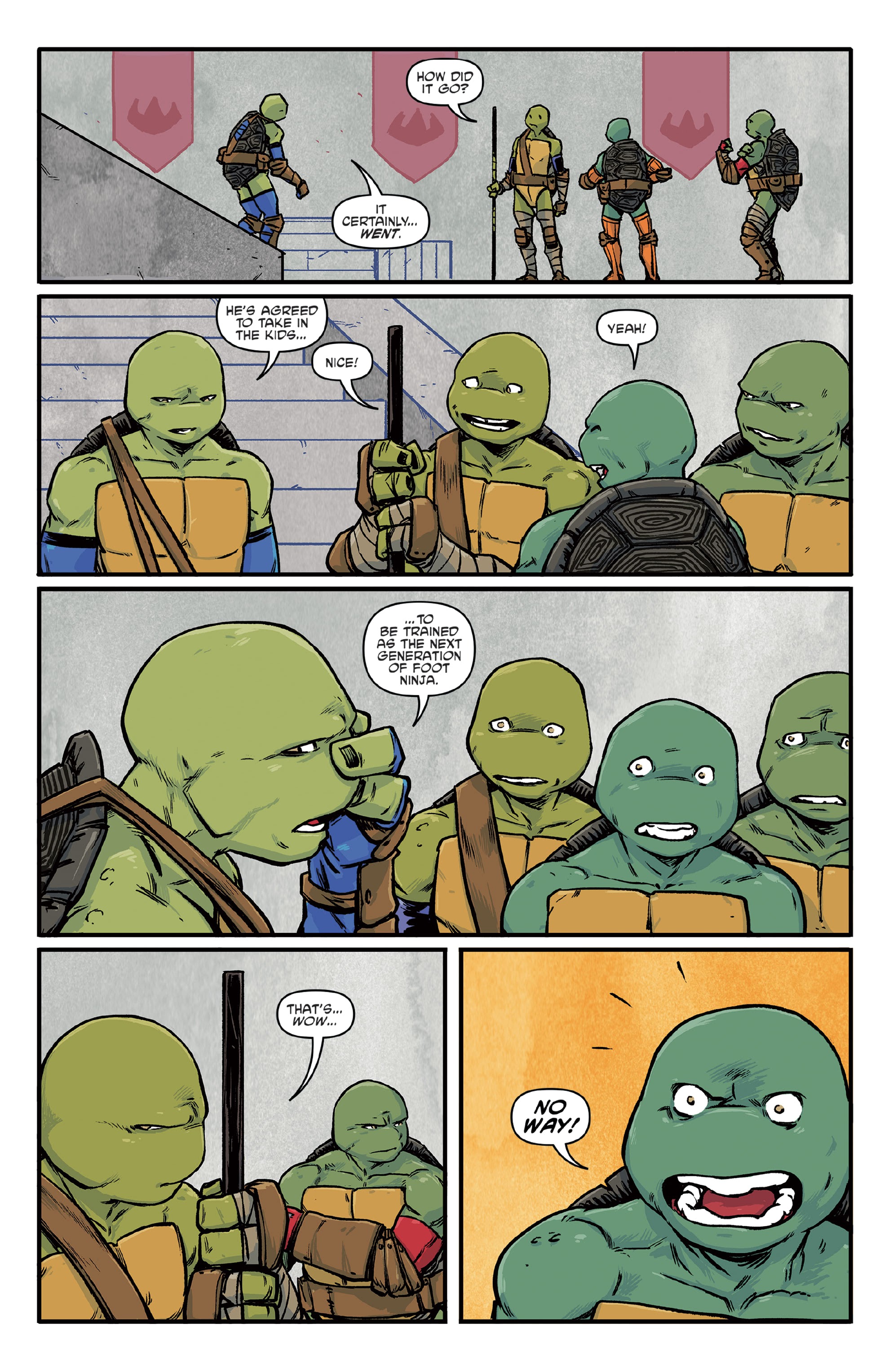 Read online Teenage Mutant Ninja Turtles: Best Of comic -  Issue # Michelangelo - 64