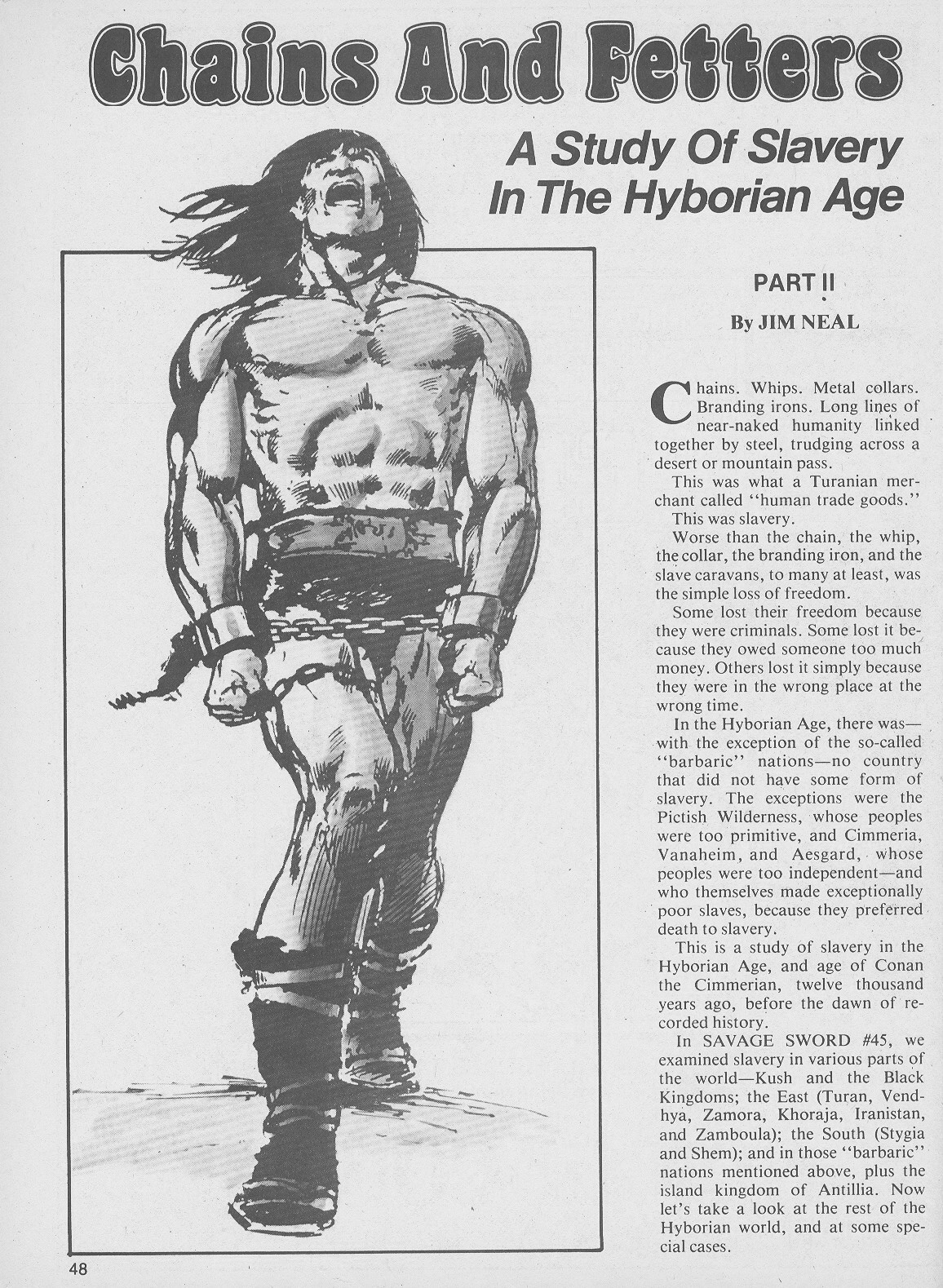Read online The Savage Sword Of Conan comic -  Issue #49 - 48