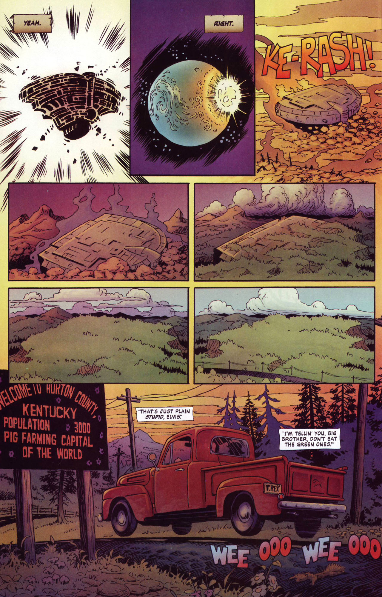 Read online Alien Pig Farm 3000 comic -  Issue #1 - 8