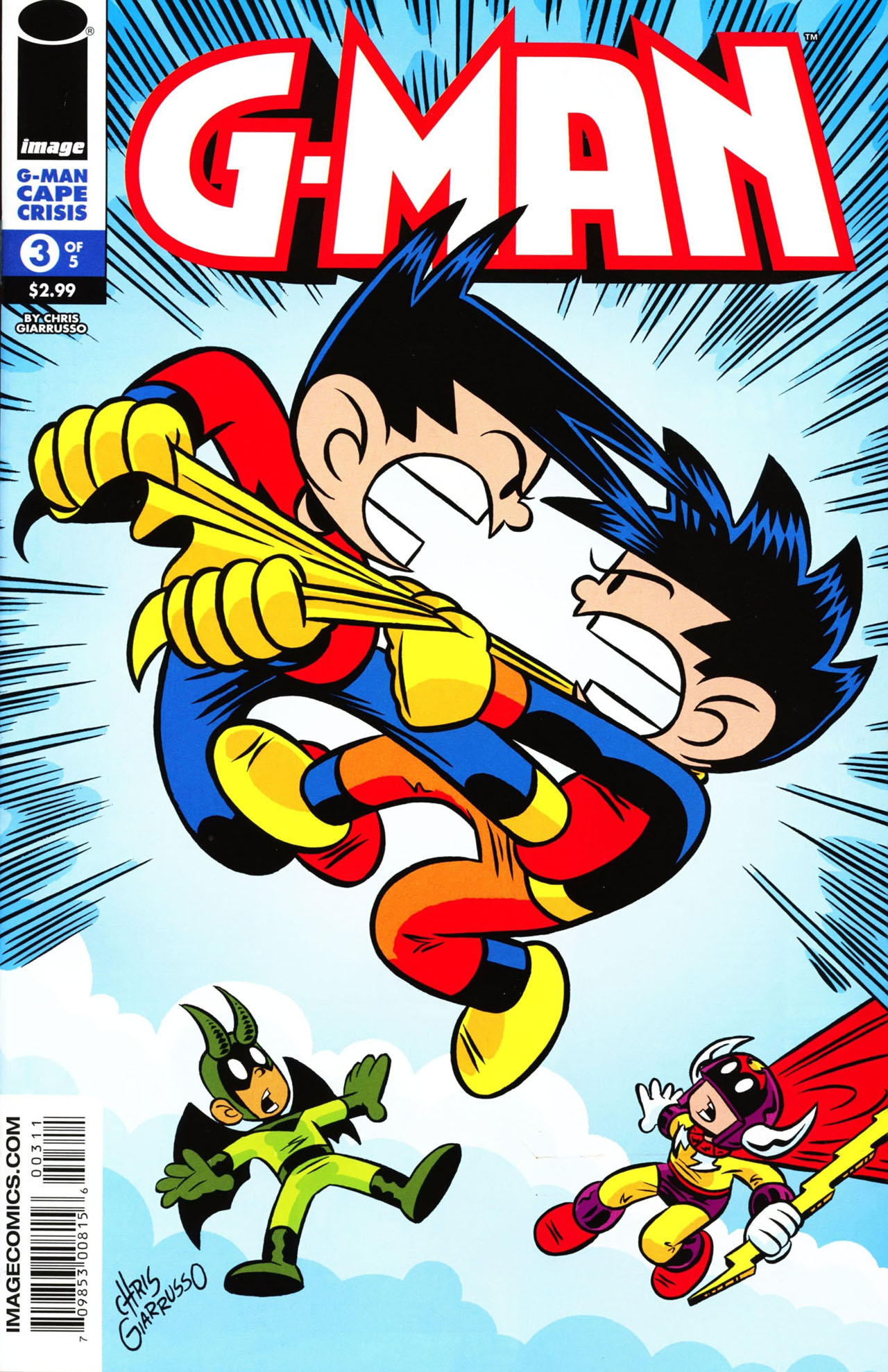 Read online G-Man: Cape Crisis comic -  Issue #3 - 1