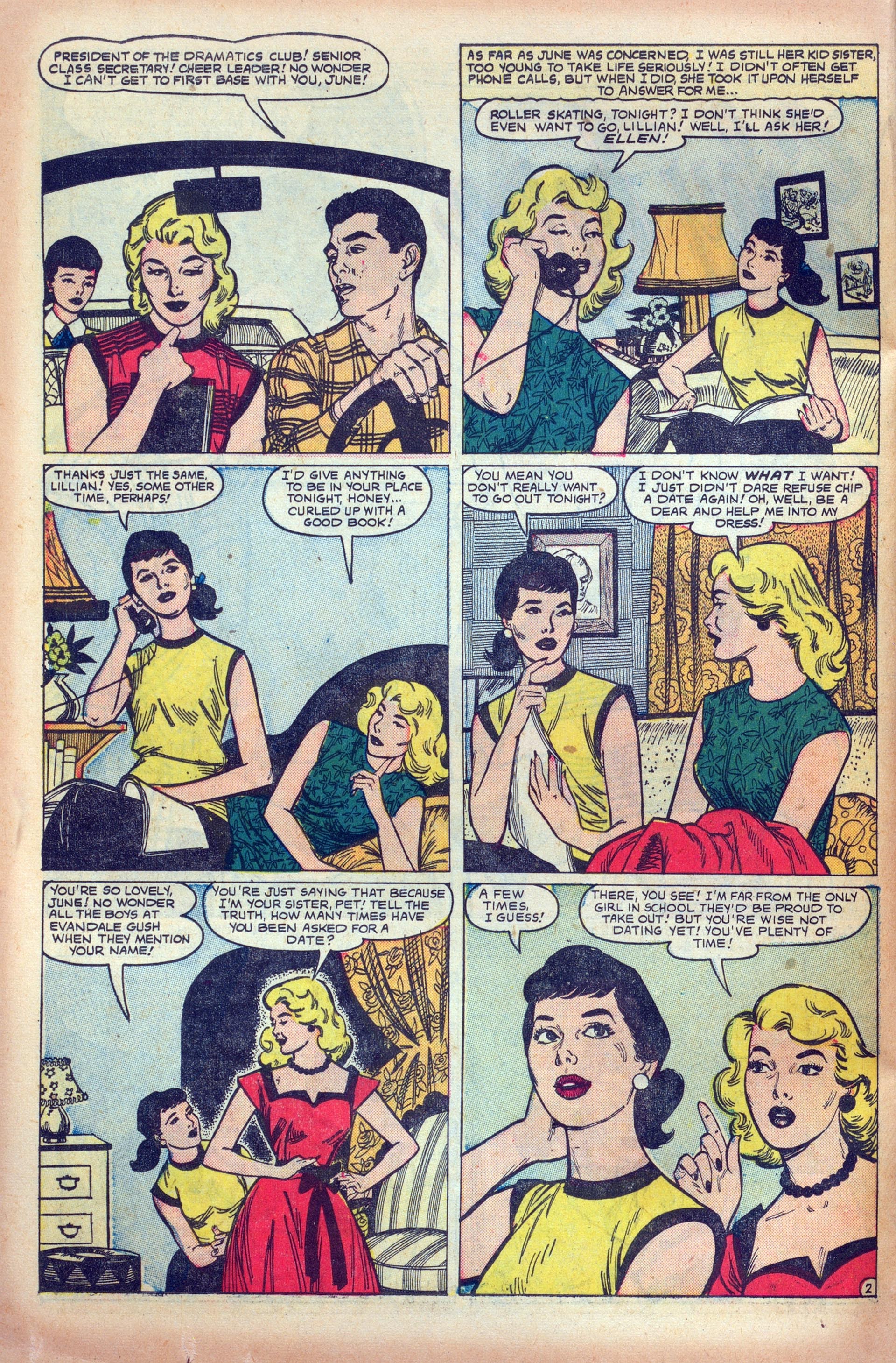 Read online Love Romances comic -  Issue #72 - 22