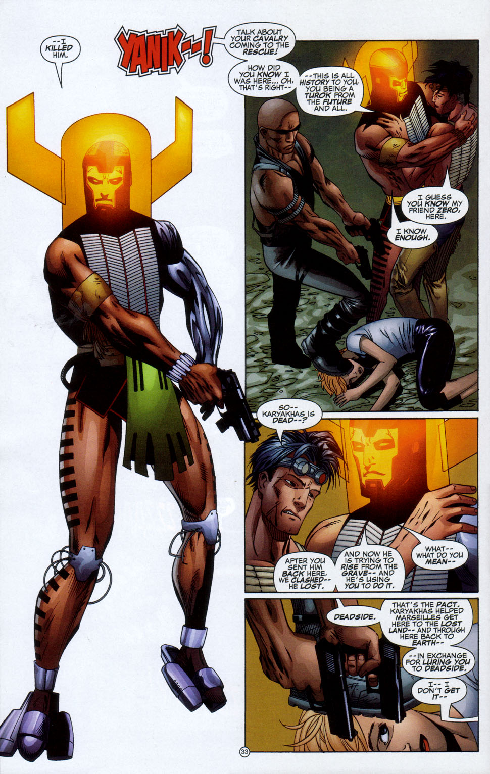 Read online Turok/Shadowman comic -  Issue # Full - 34