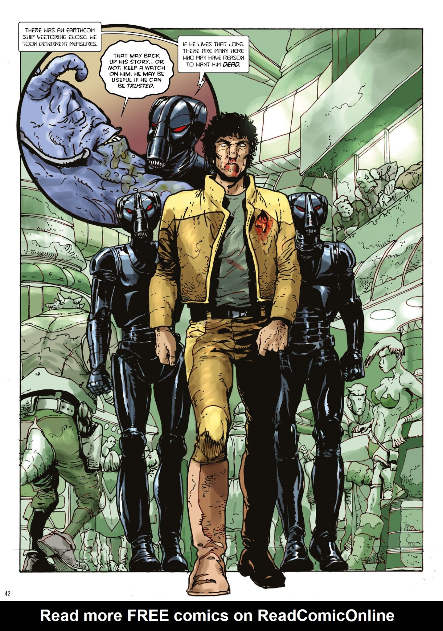 Read online Strontium Dog: Repo Men comic -  Issue # TPB - 44
