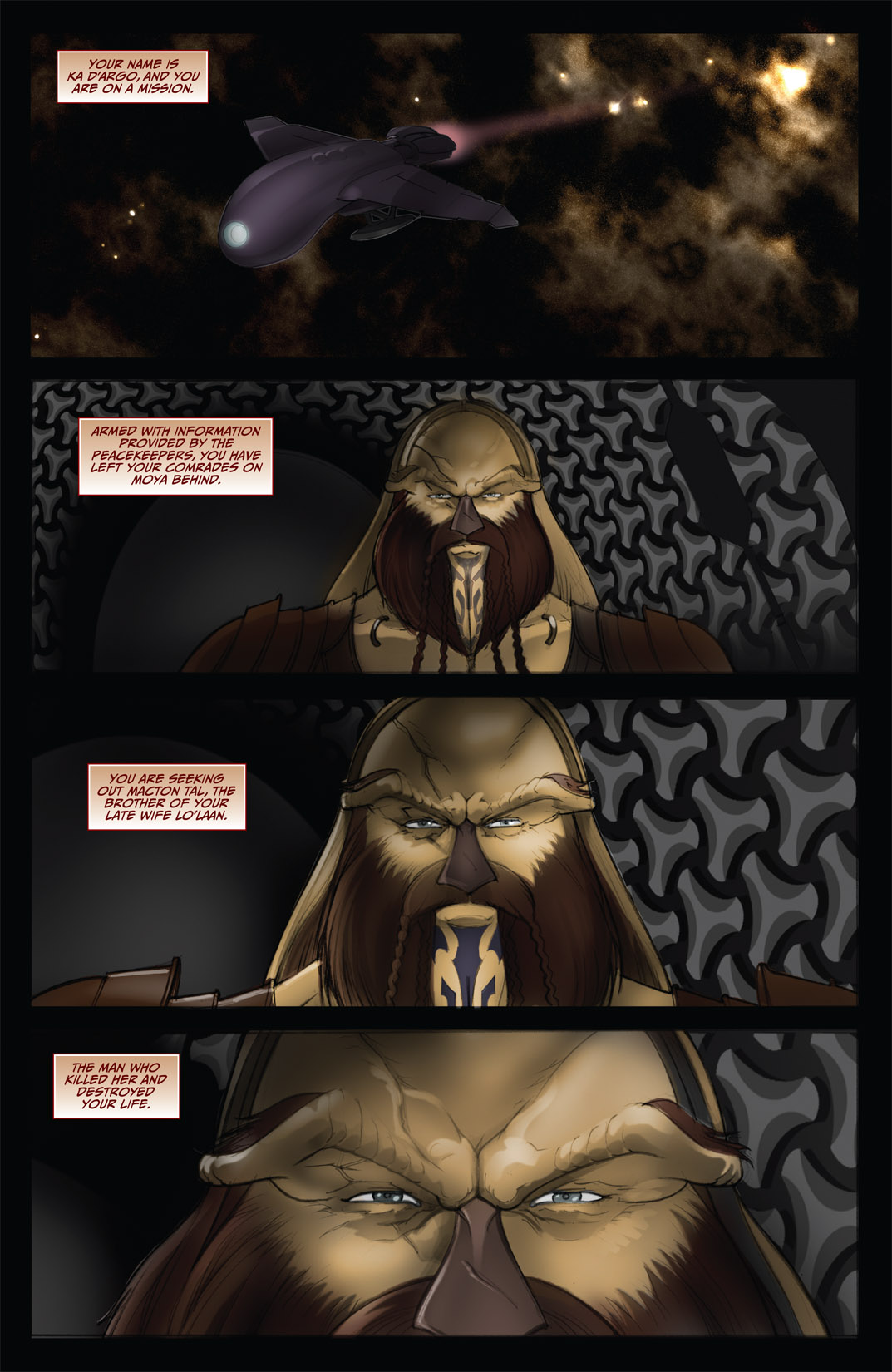 Read online Farscape: D'Argo's Trial comic -  Issue #2 - 4