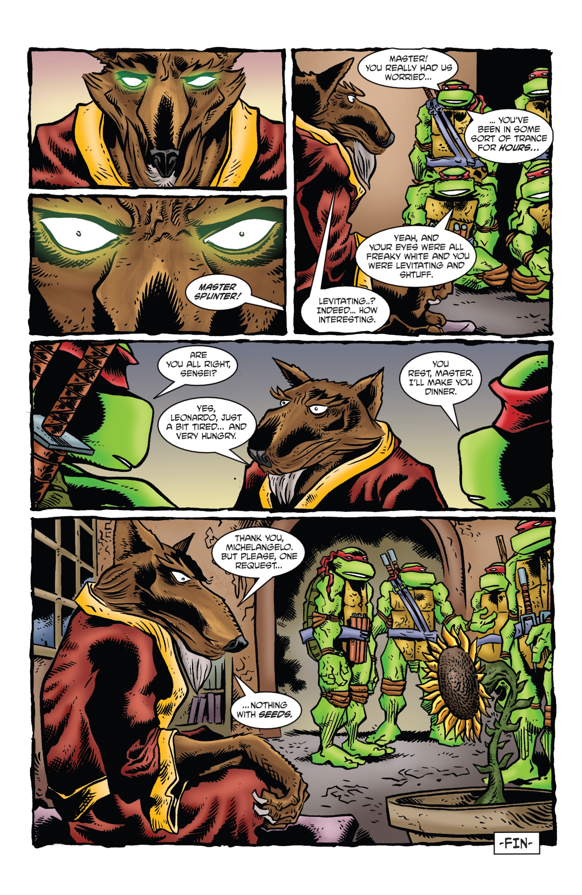 Read online TMNT: Best of Splinter comic -  Issue # TPB - 52