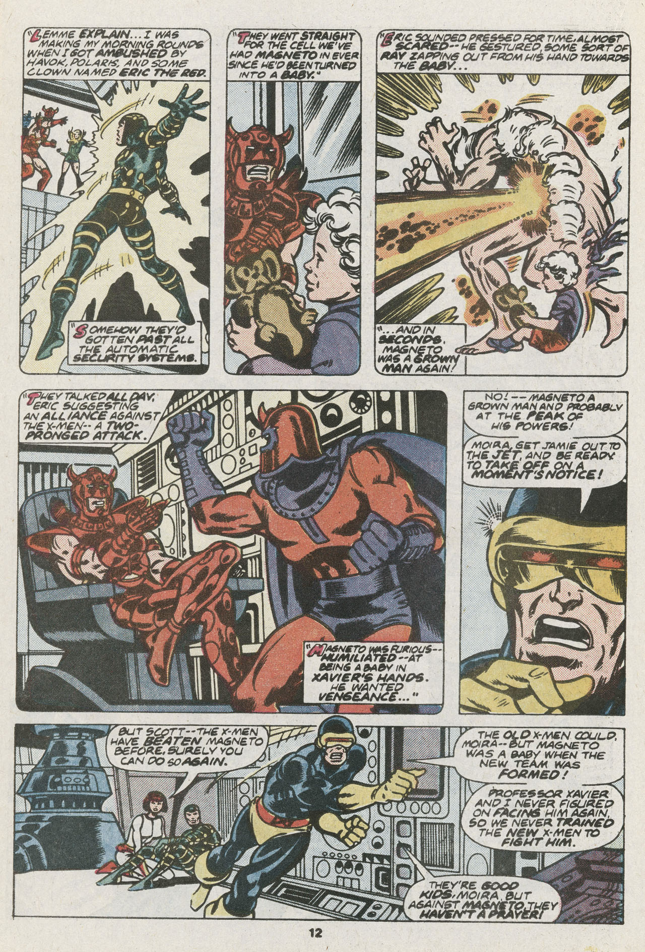 Read online Classic X-Men comic -  Issue #12 - 13