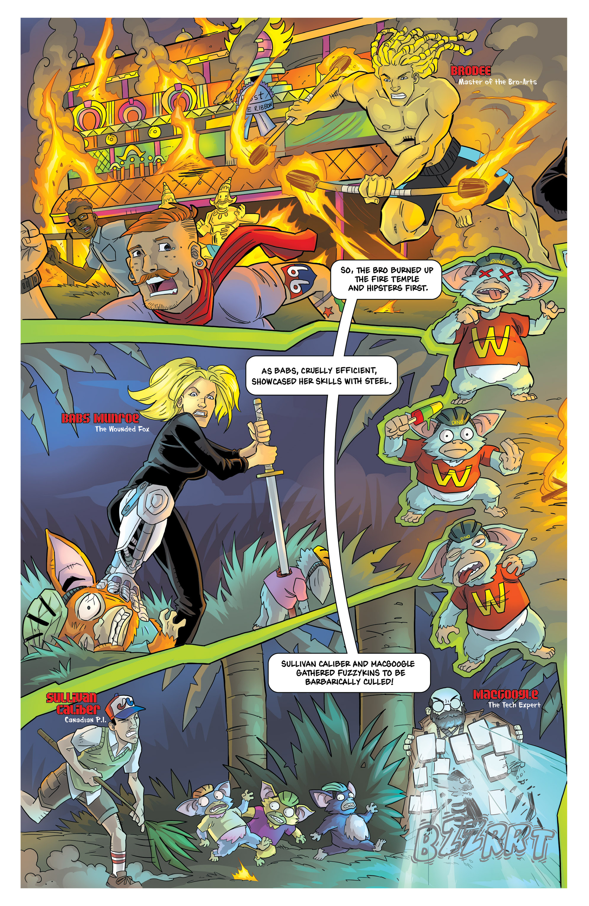 Read online Free Comic Book Day 2019 comic -  Issue # Starburns Presents - 29