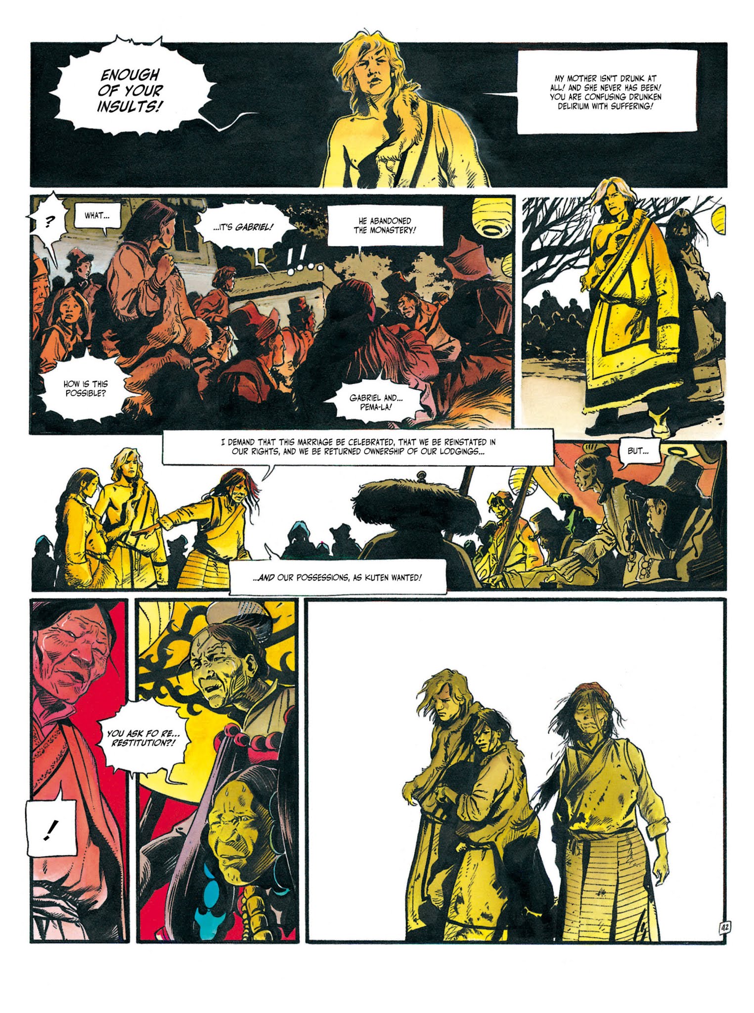 Read online The White Lama comic -  Issue #4 - 45