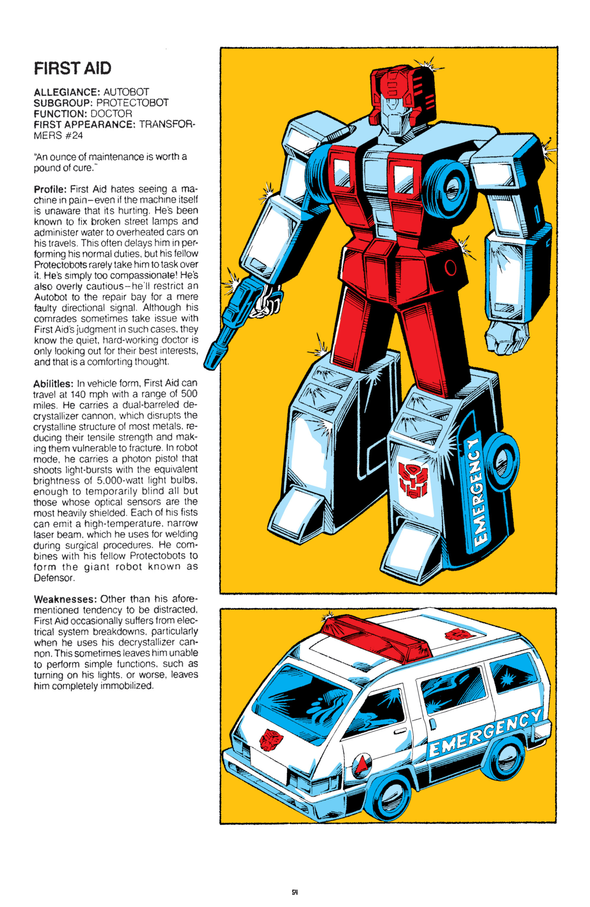 Read online The Transformers Classics comic -  Issue # TPB 8 - 54