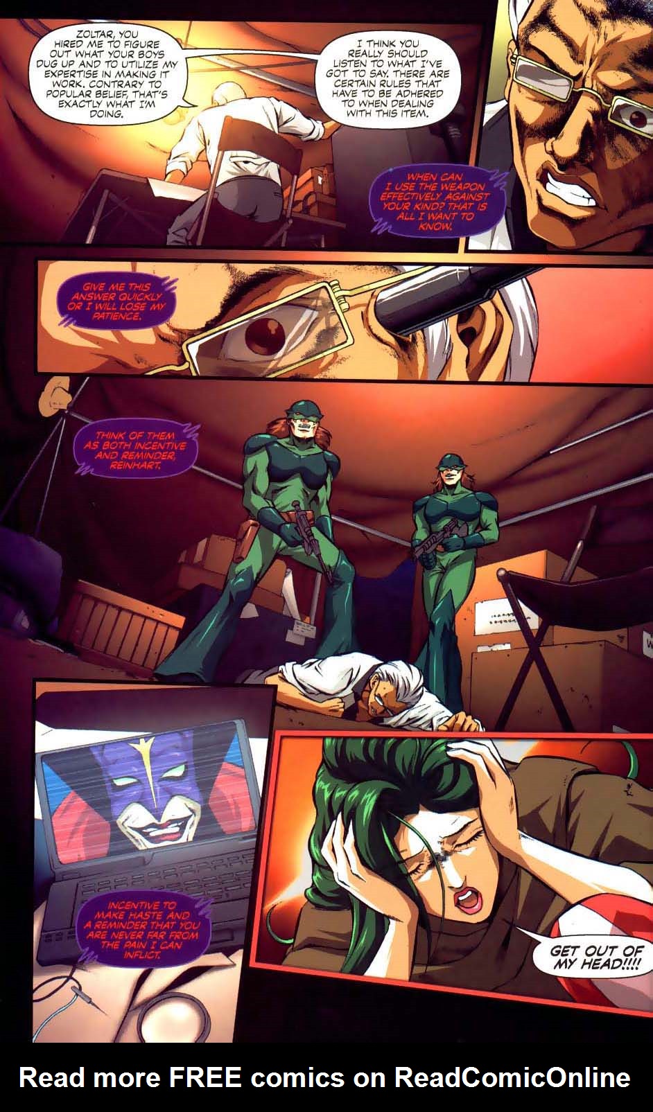 Read online Battle of the Planets/Witchblade comic -  Issue # Full - 16