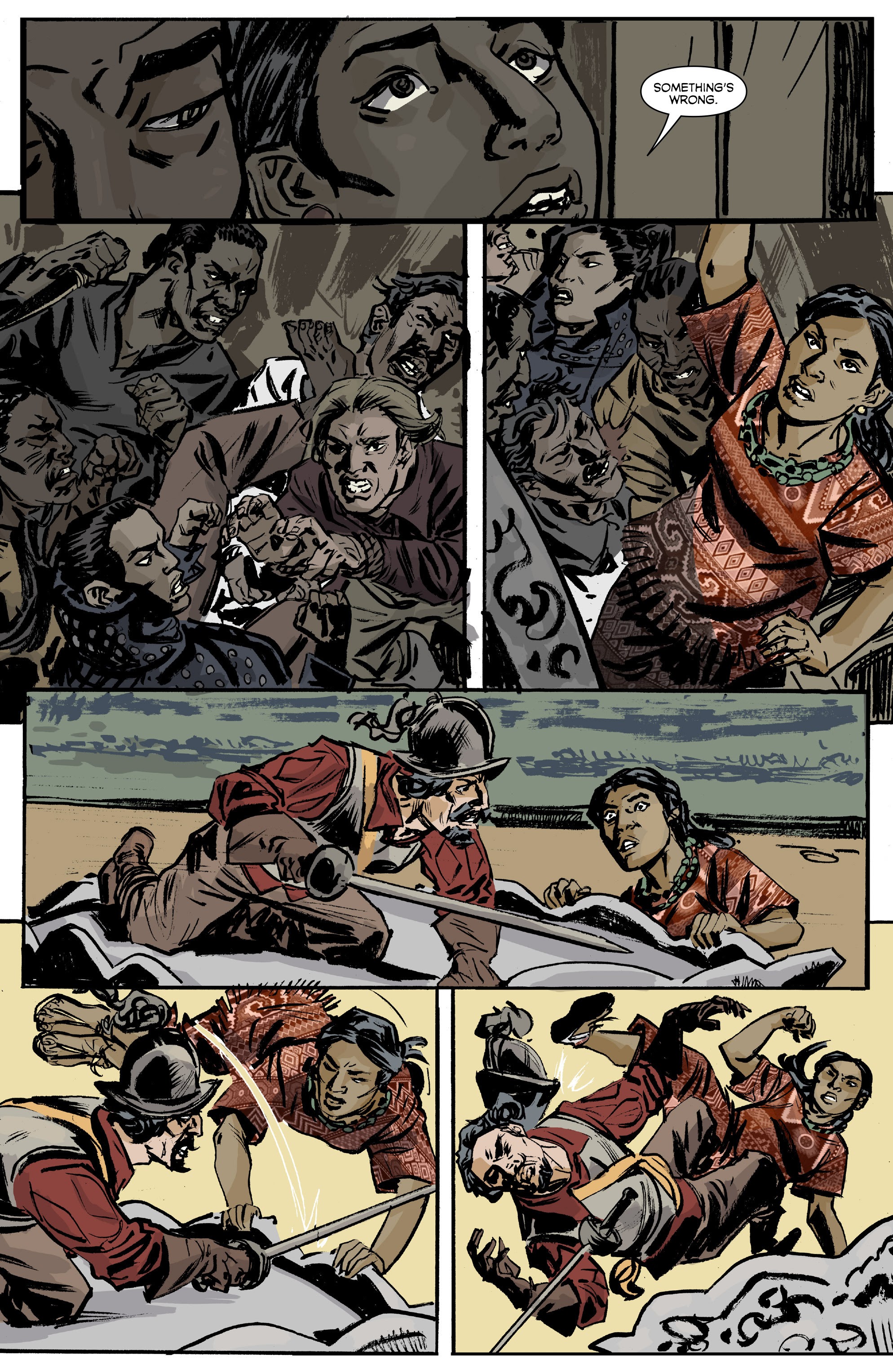 Read online Cimarronin: Fall of the Cross comic -  Issue # TPB - 37