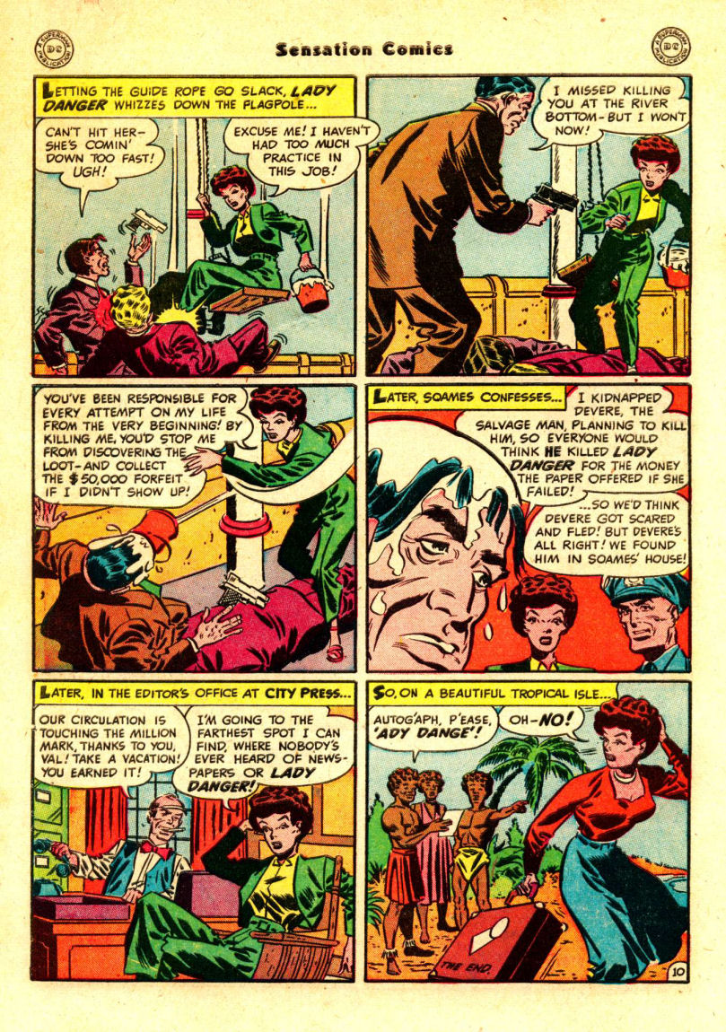 Read online Sensation (Mystery) Comics comic -  Issue #88 - 49