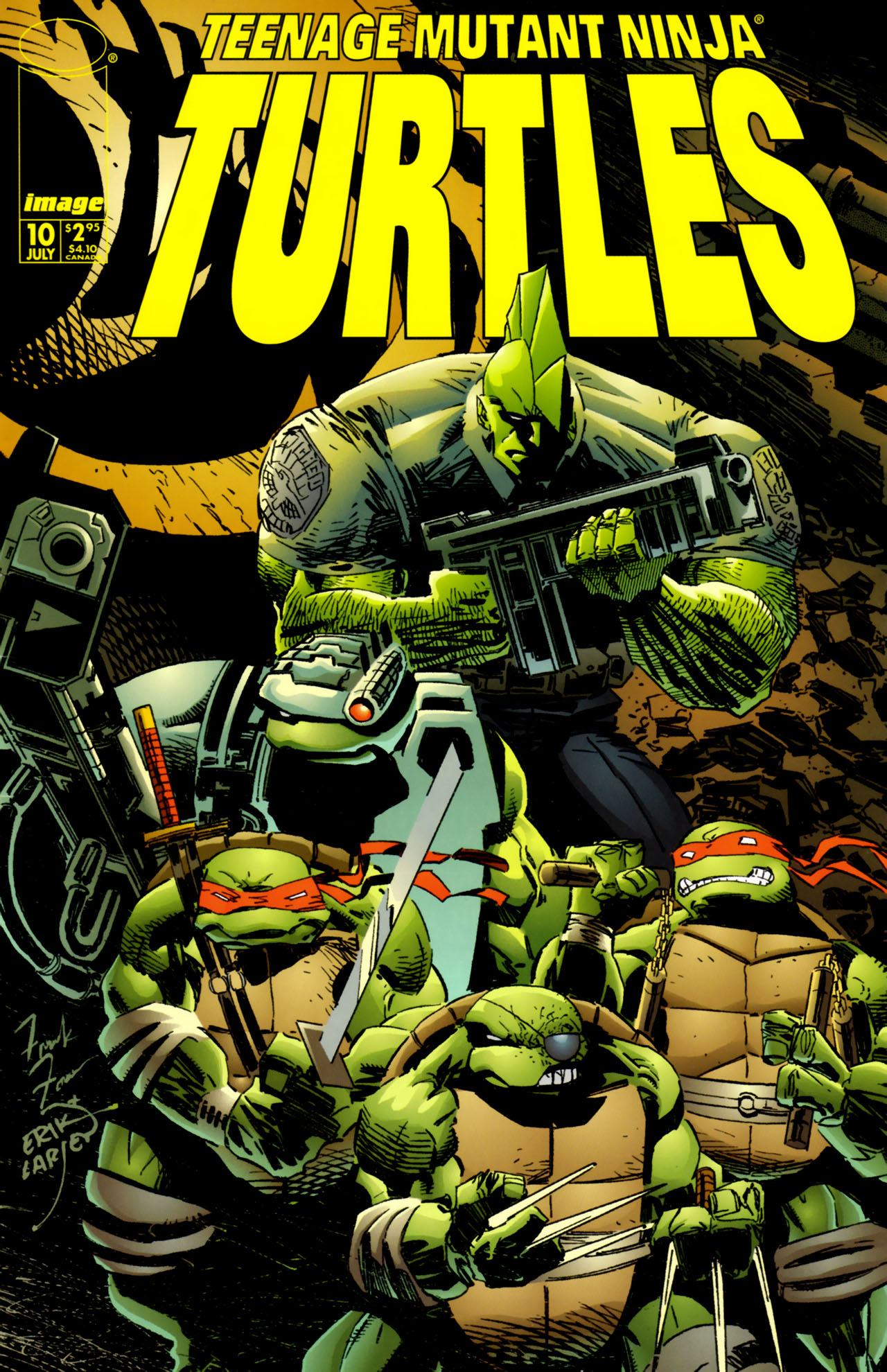 Teenage Mutant Ninja Turtles (1996) Issue #10 #10 - English 1