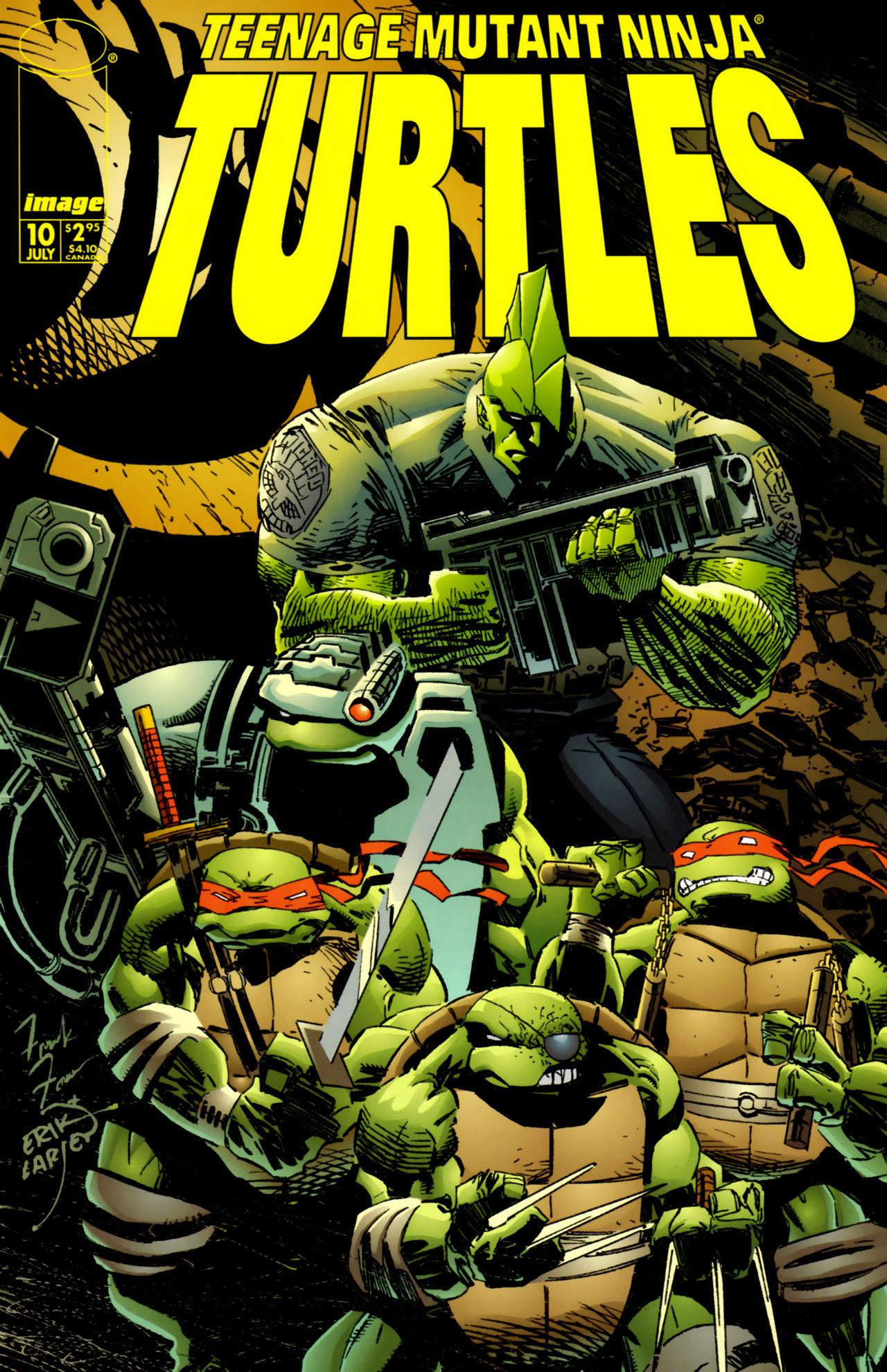 Read online Teenage Mutant Ninja Turtles (1996) comic -  Issue #10 - 1