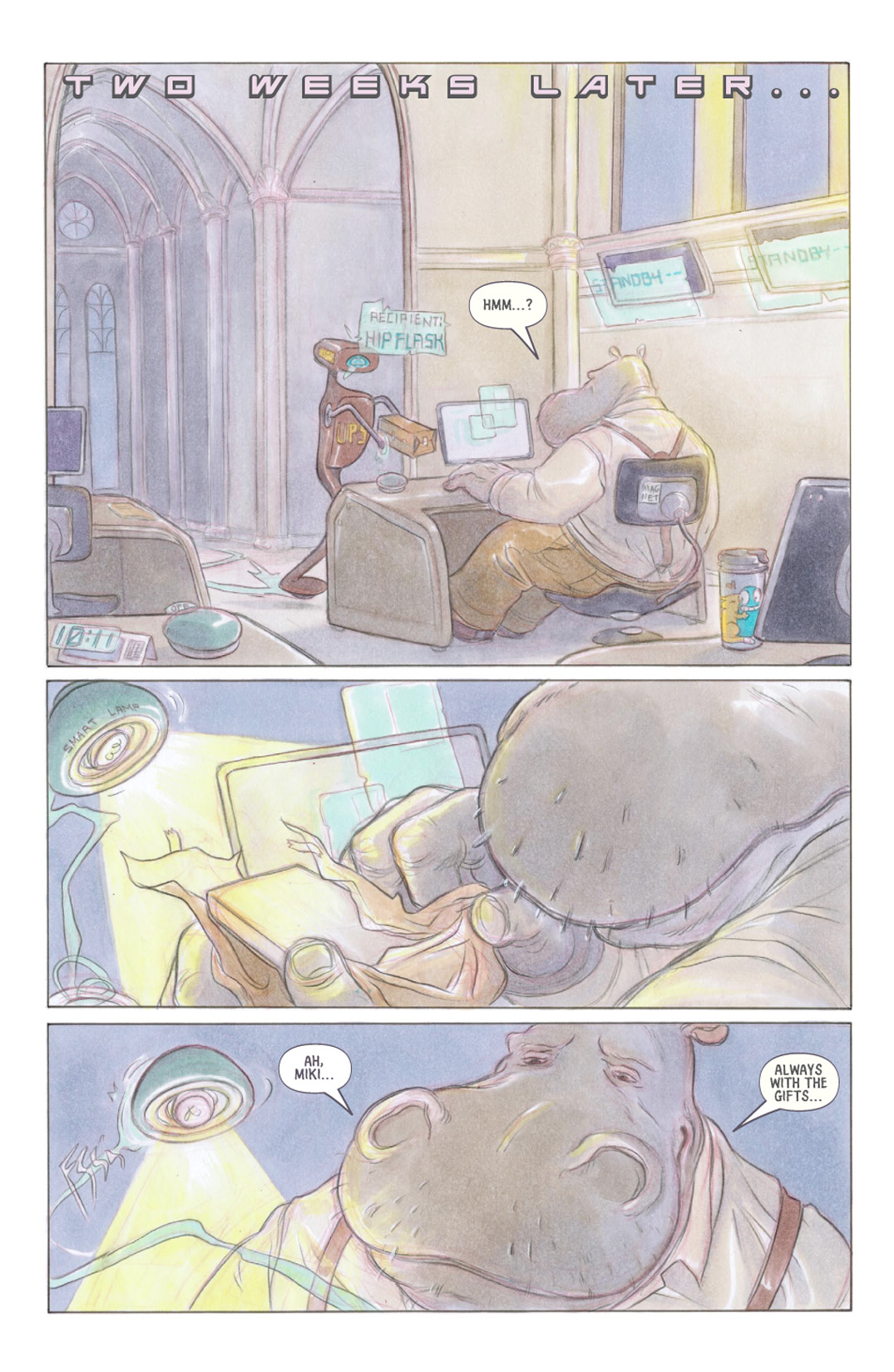Read online Elephantmen comic -  Issue #18 - 25